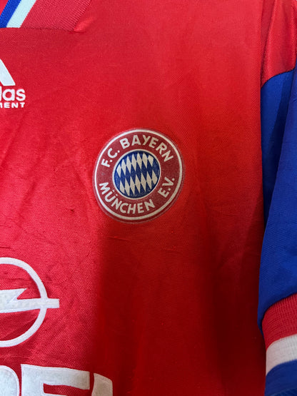 Bayern Munich 1993-1995 Home Shirt Scholl #7 Small