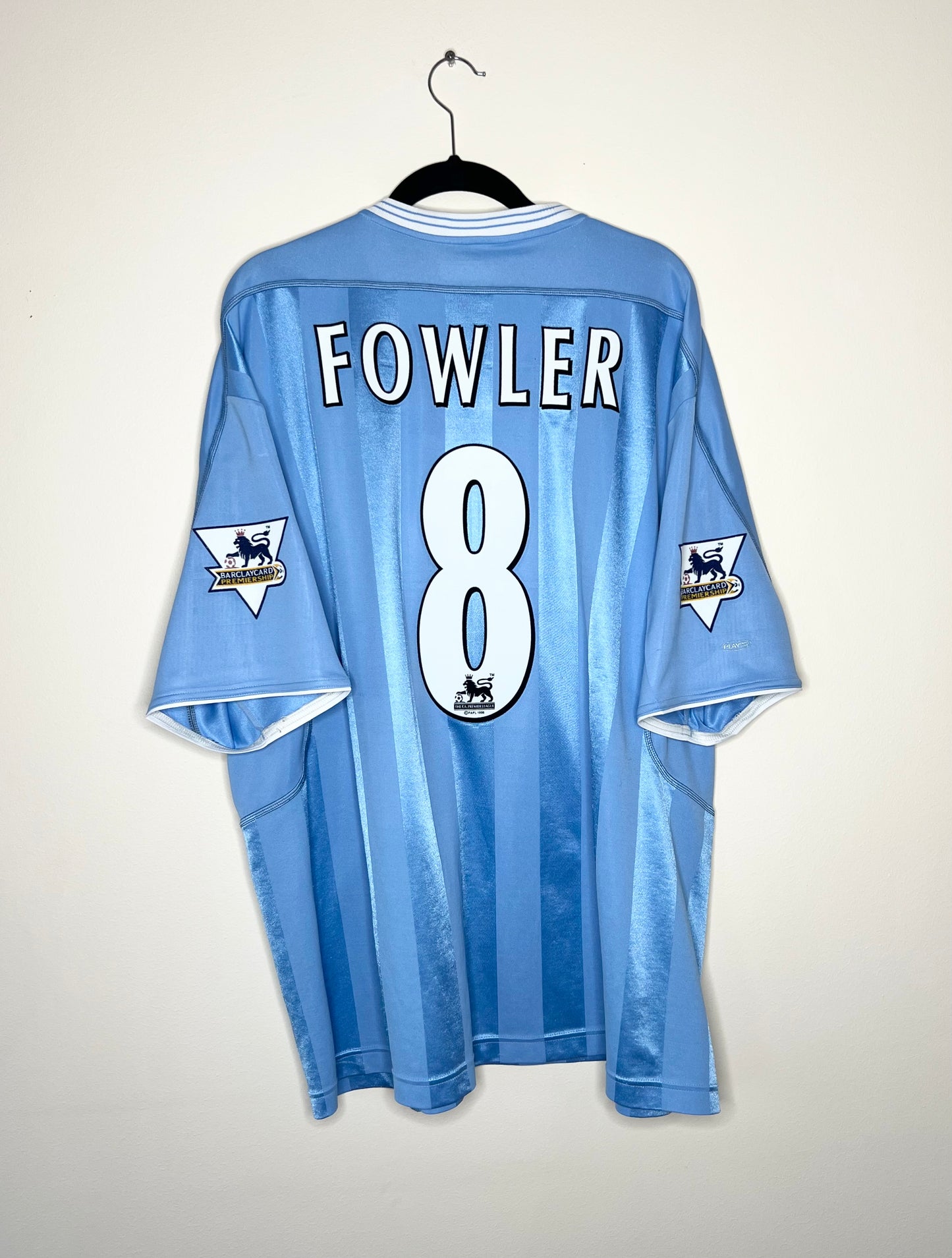 Manchester City 2003-04 Home Shirt Fowler #8 XL/XXL