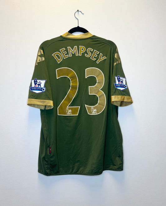 Fulham 2010-11 Third Shirt Dempsey #23 Medium