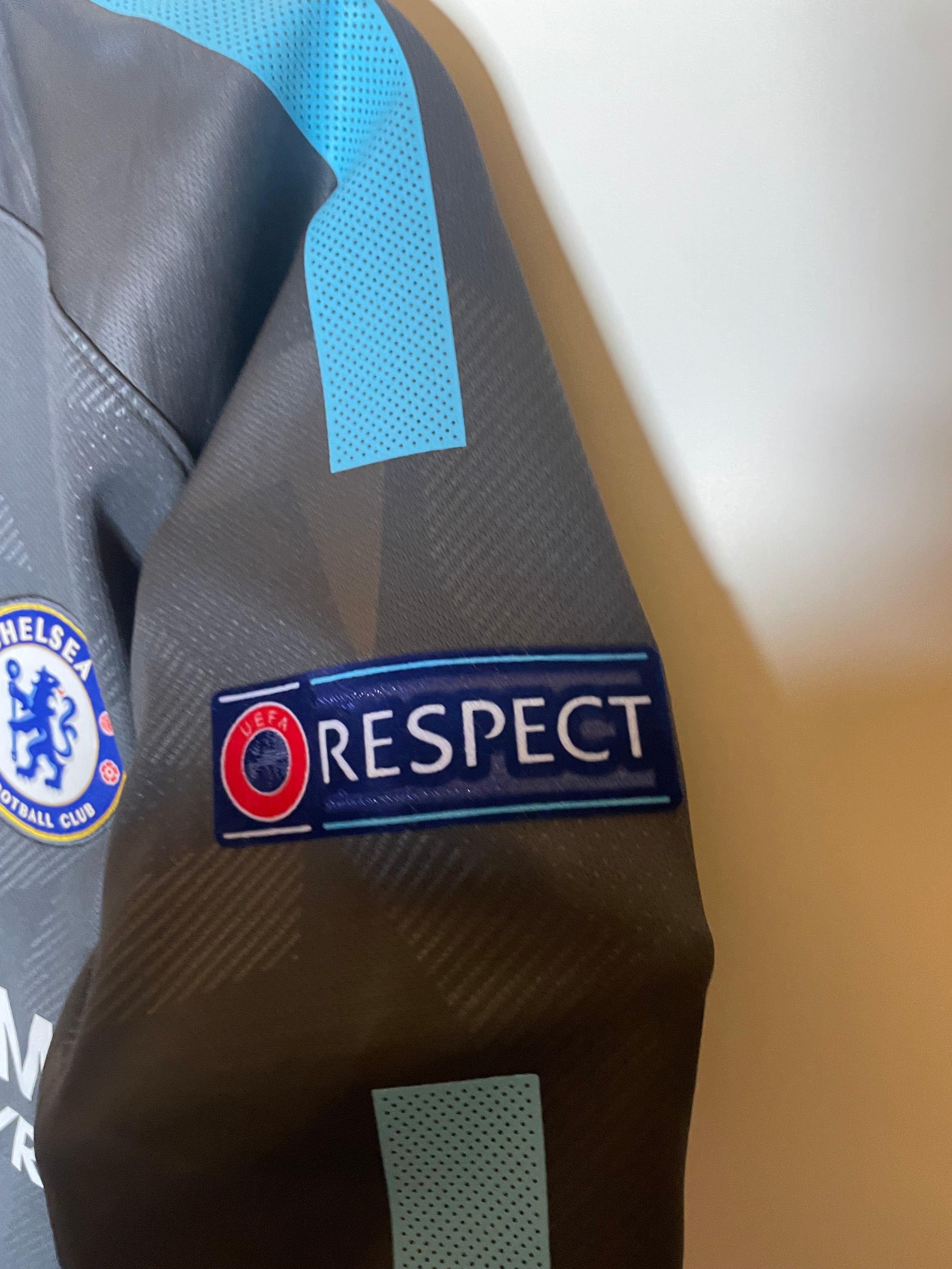 Chelsea 2017-18 UCL Bortatröja Kante #7 Medium