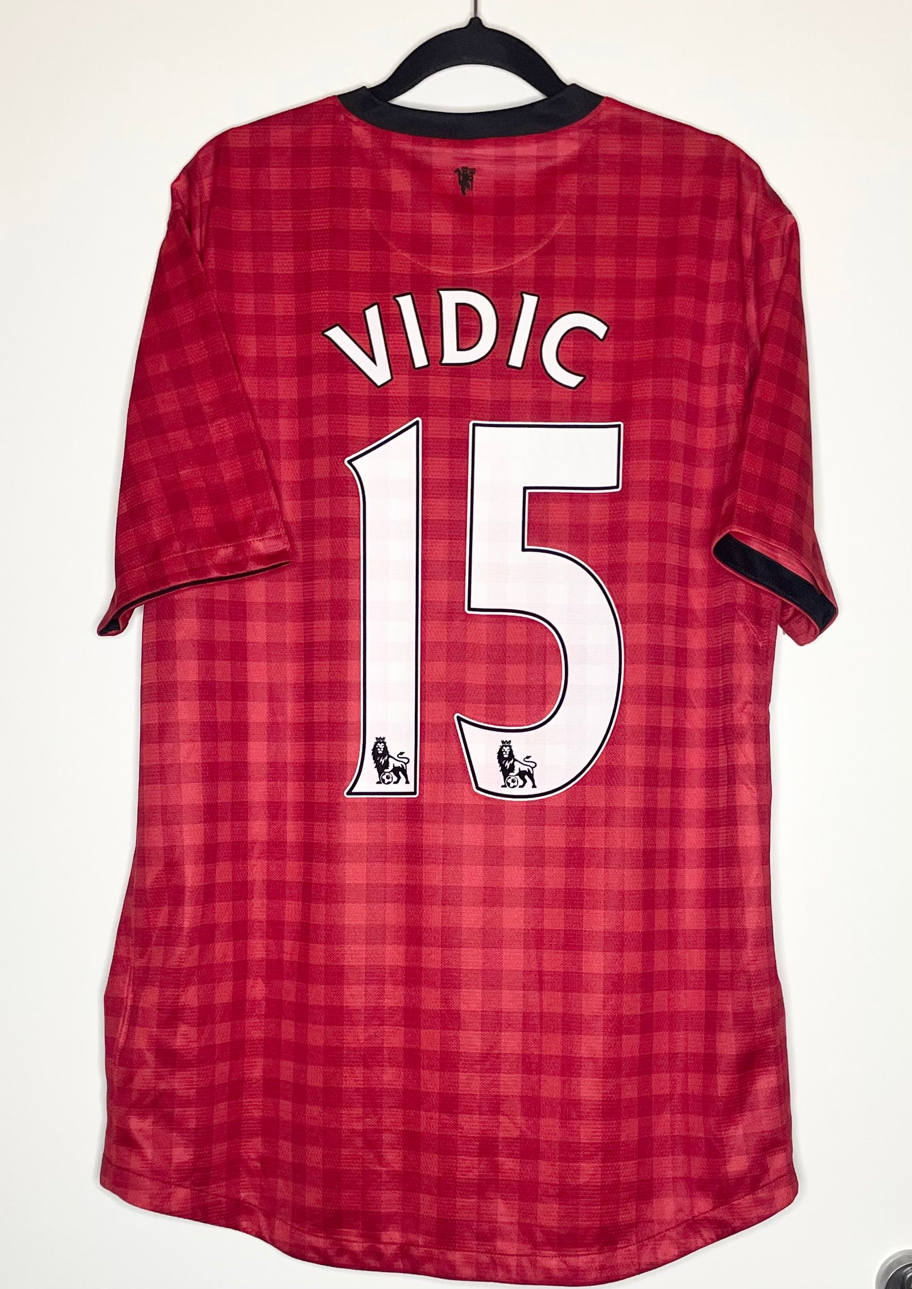 Manchester United 2012-13 Hemmatröja Vidic #15 Large