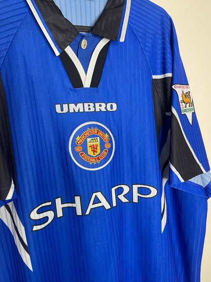 Manchester United 1996-1998 Third Shirt Cantona #7 XXL