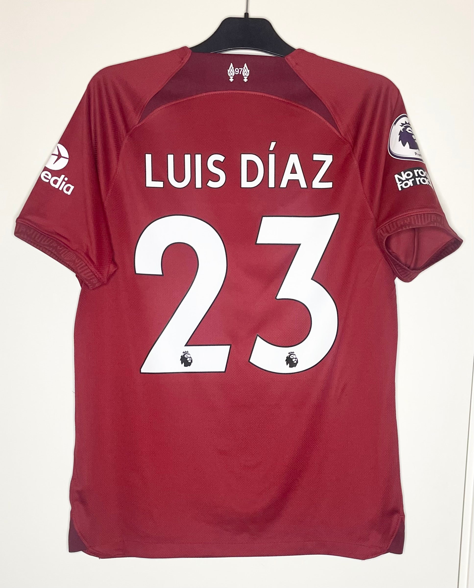 Liverpool 2022-23 Hemmatröja Luis Diaz #23 Medium