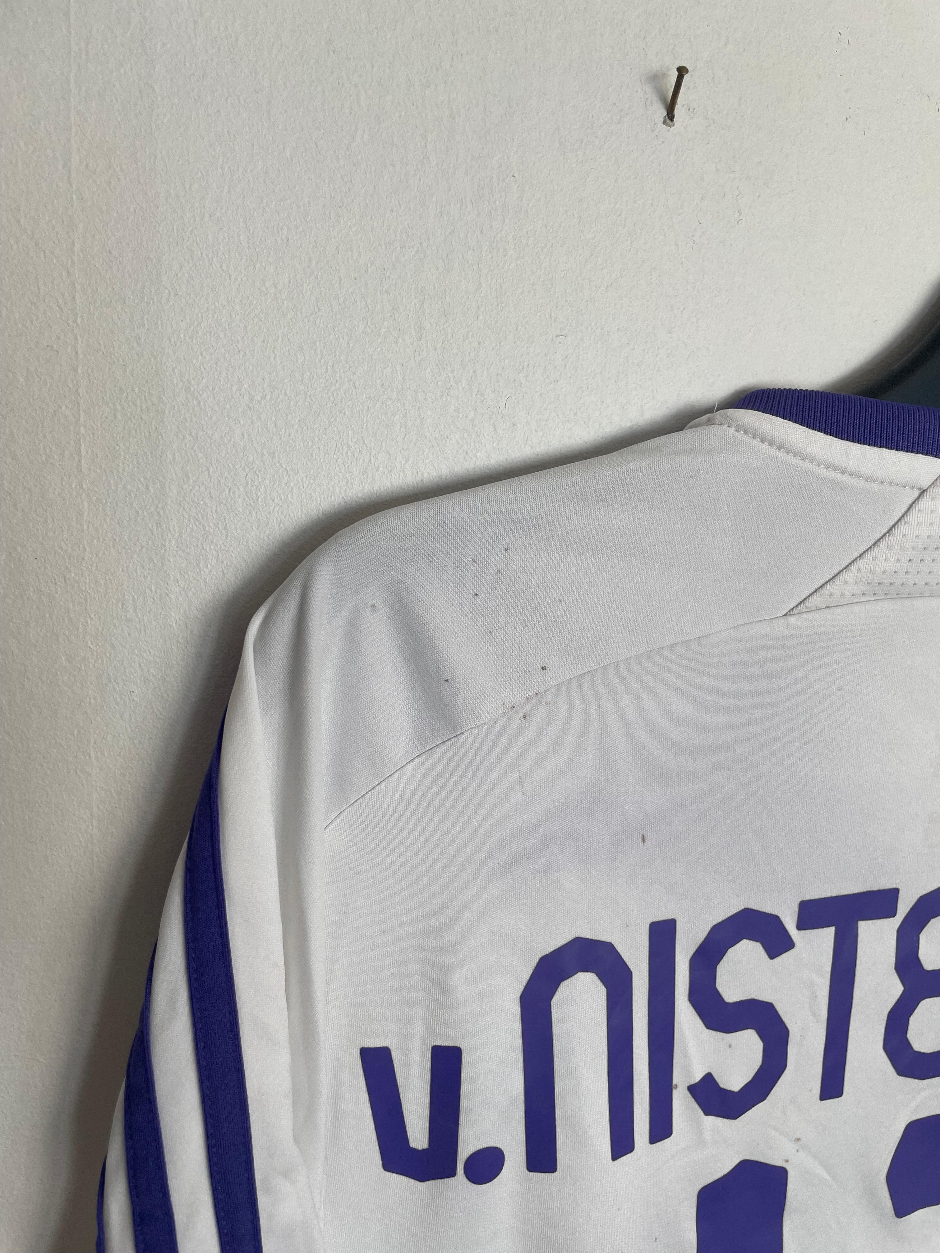 Real Madrid 2007-08 Home Shirt van Nistelrooy #17 Large