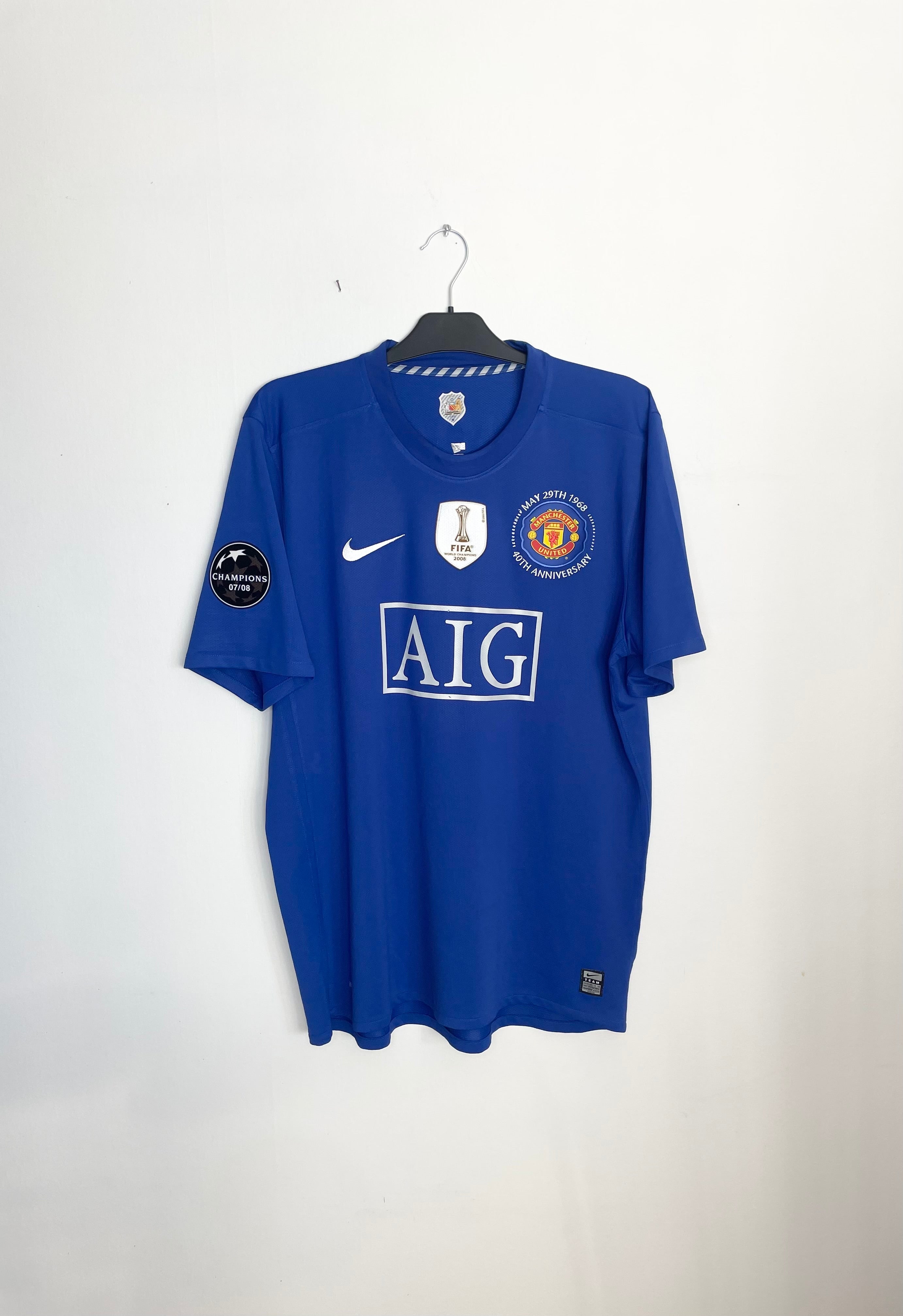 Manchester United 2008-09 Third Shirt Scholes #18 XL