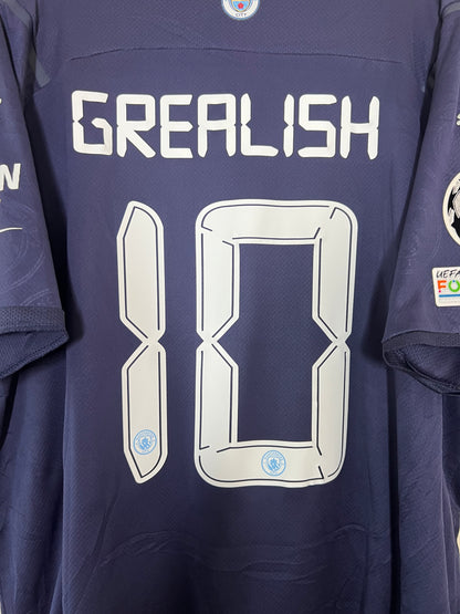 Manchester City 2021-22 Third Shirt UCL Grealish #10 XXL