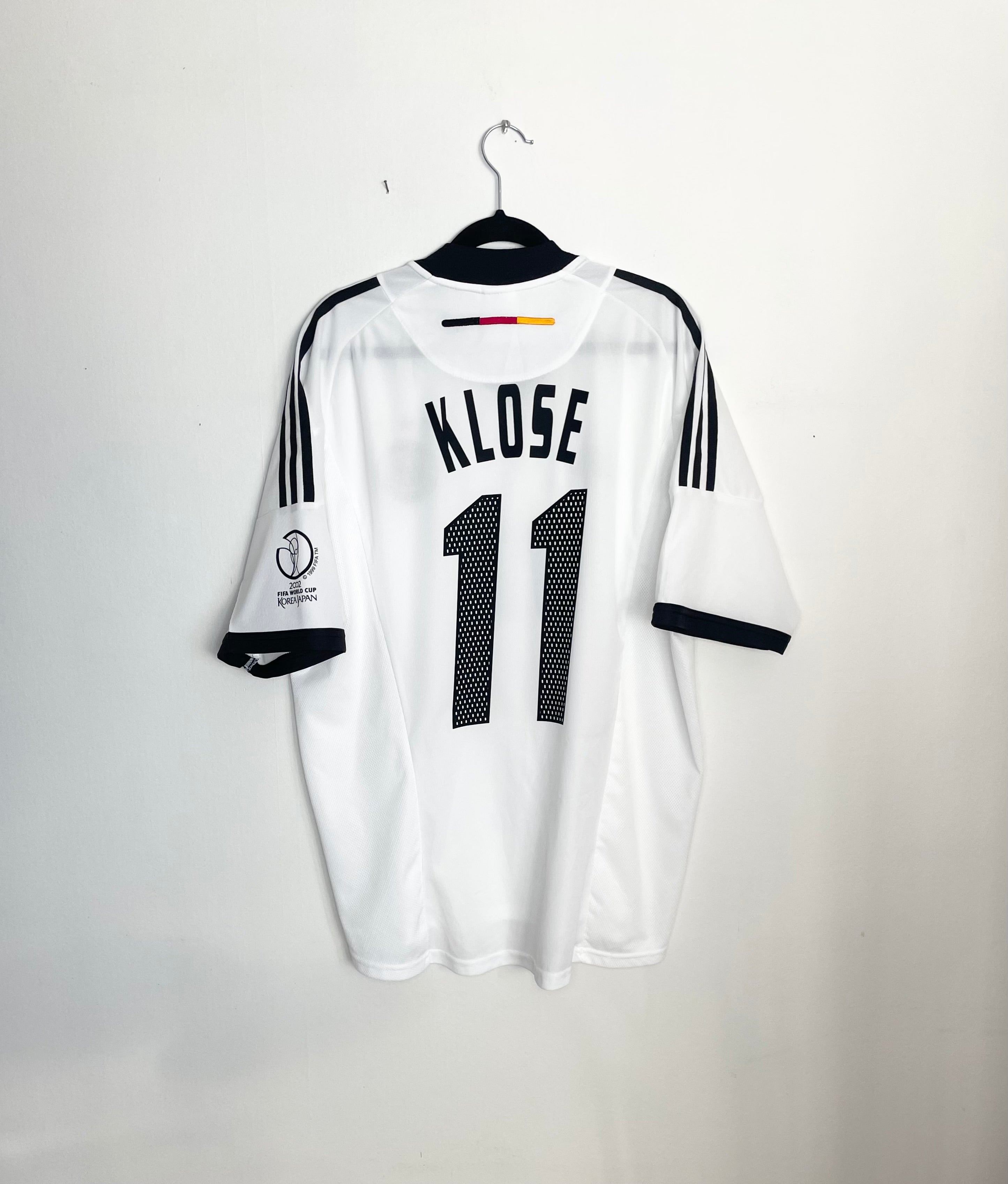 Germany 2002 World Cup Home Shirt Klose #11 Large