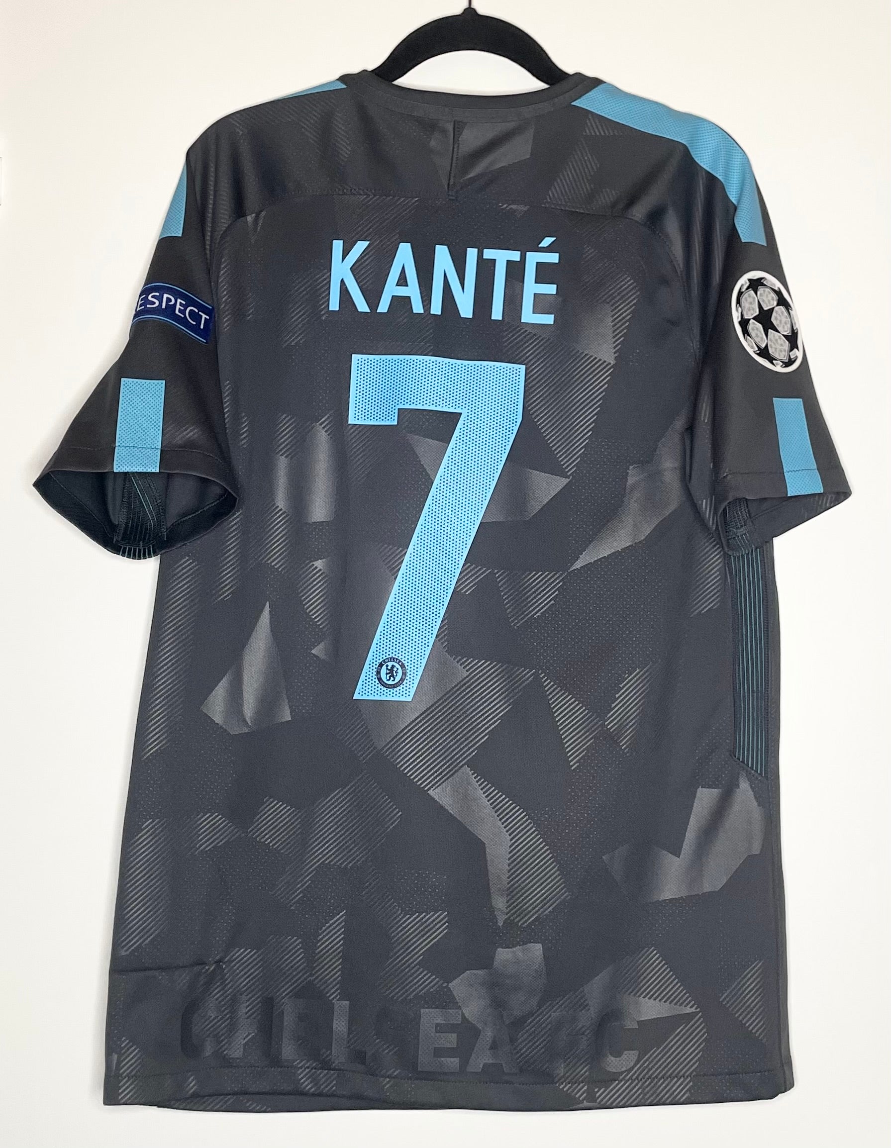 Chelsea 2017-18 UCL Bortatröja Kante #7 Medium