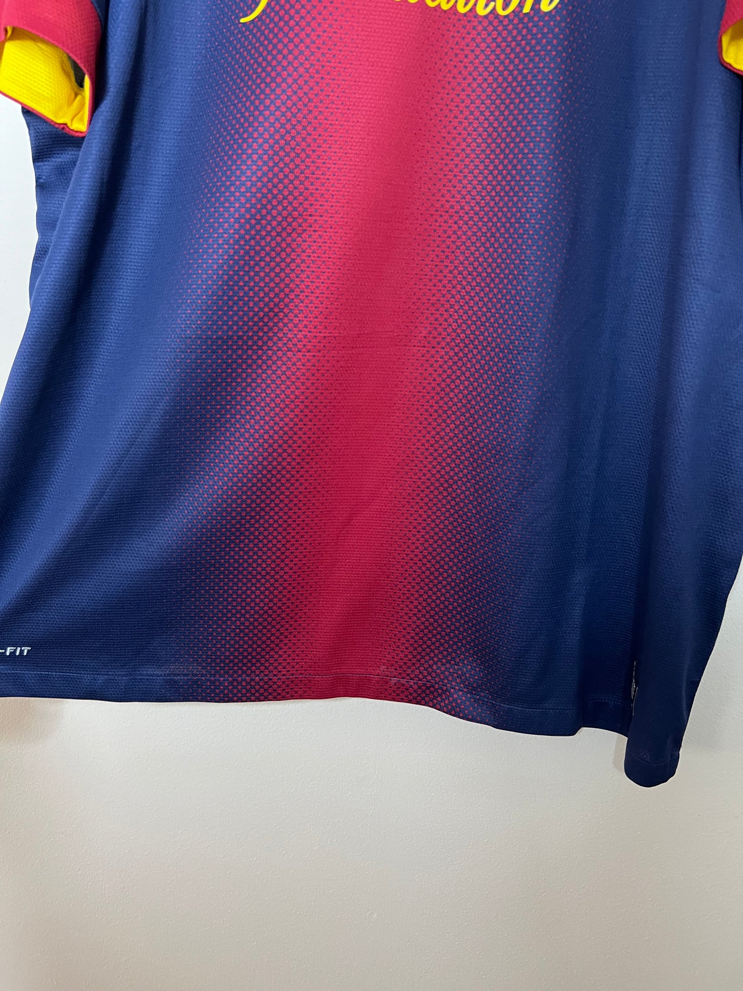 FC Barcelona 2012-13 Home Shirt Fabregas #4 XXL