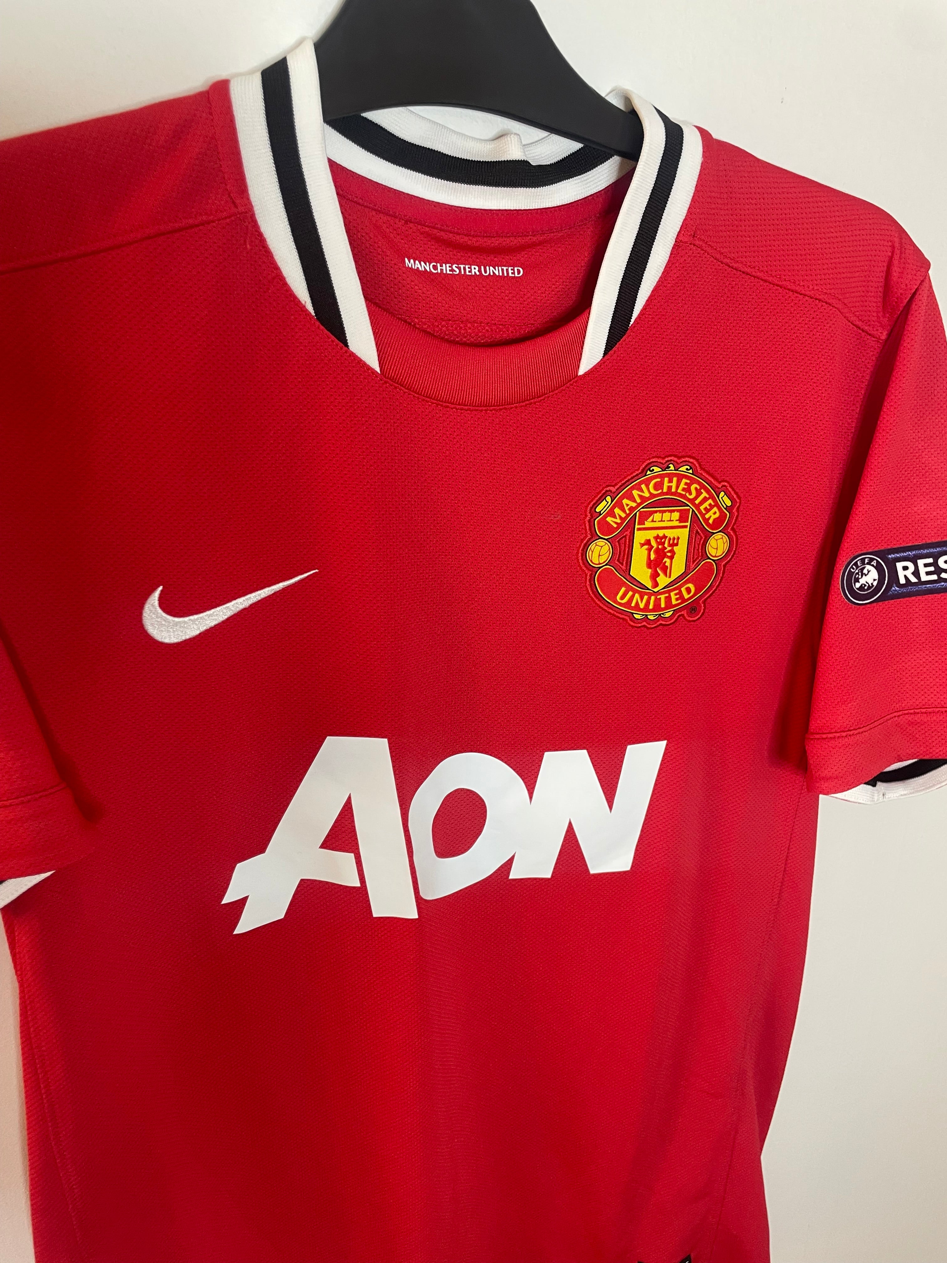Manchester United 2011-12 UCL Home Shirt Rooney #10 Medium