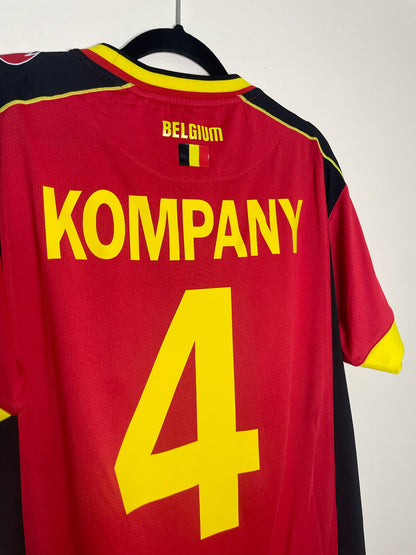 Belgium 2012-14 BNWT Home Shirt Kompany #4 XL