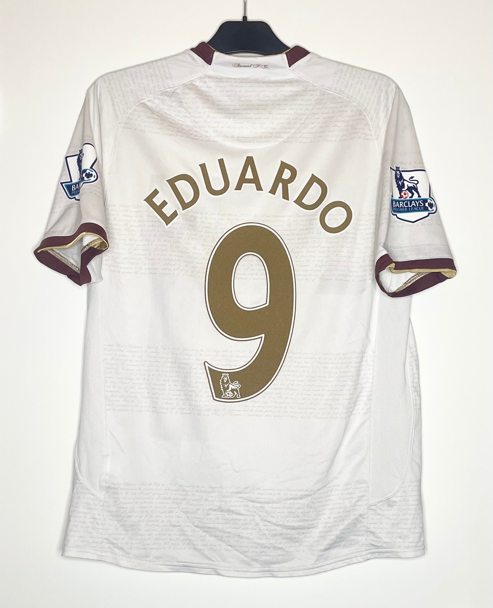 Arsenal 2007-08 Bortatröja Eduardo #9 Medium
