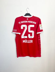 Bayern Munich 2022-23 Home Shirt Muller #25 XL