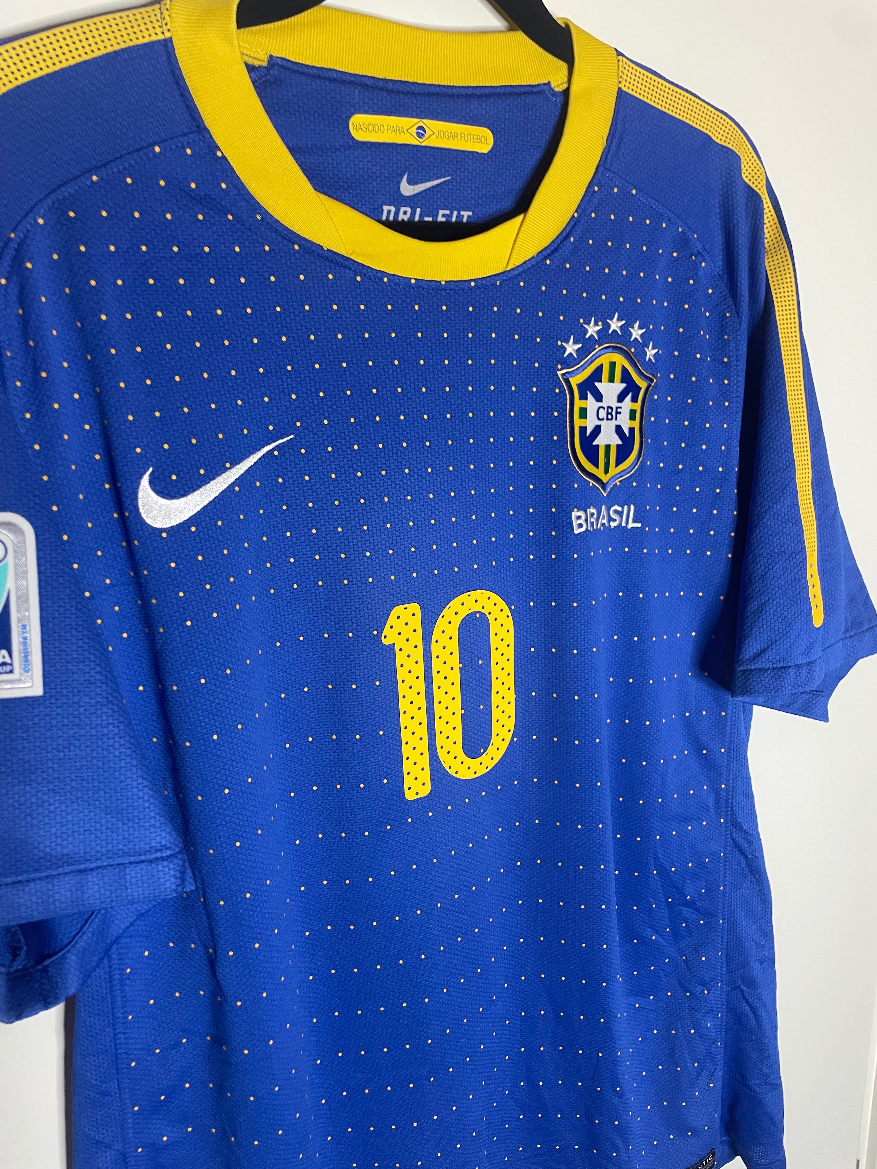 Brasilien VM 2010 Bortatröja Kaká #10 Medium