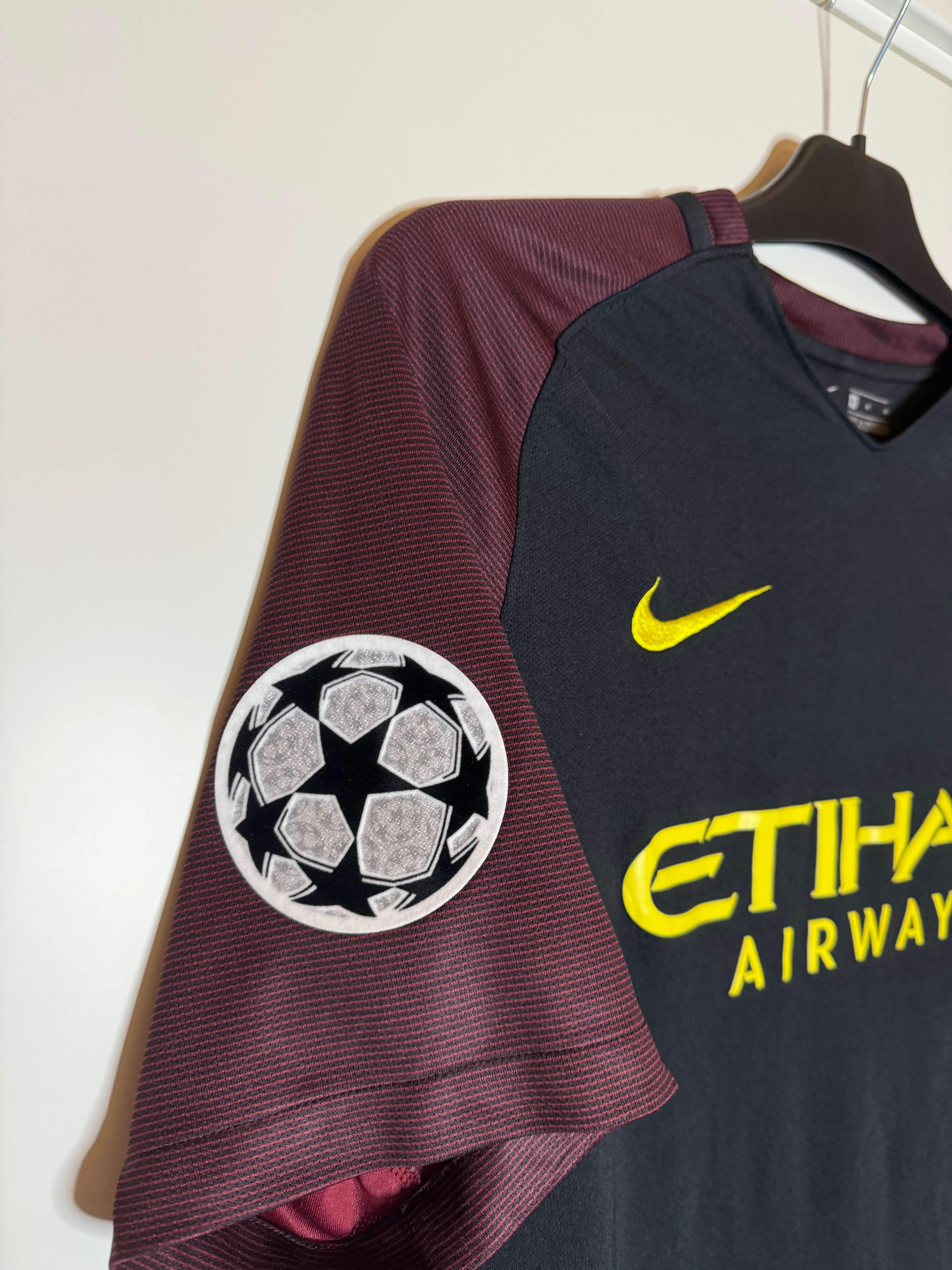 Manchester City 2016-17 UCL Bortatröja De Bruyne #17 Medium