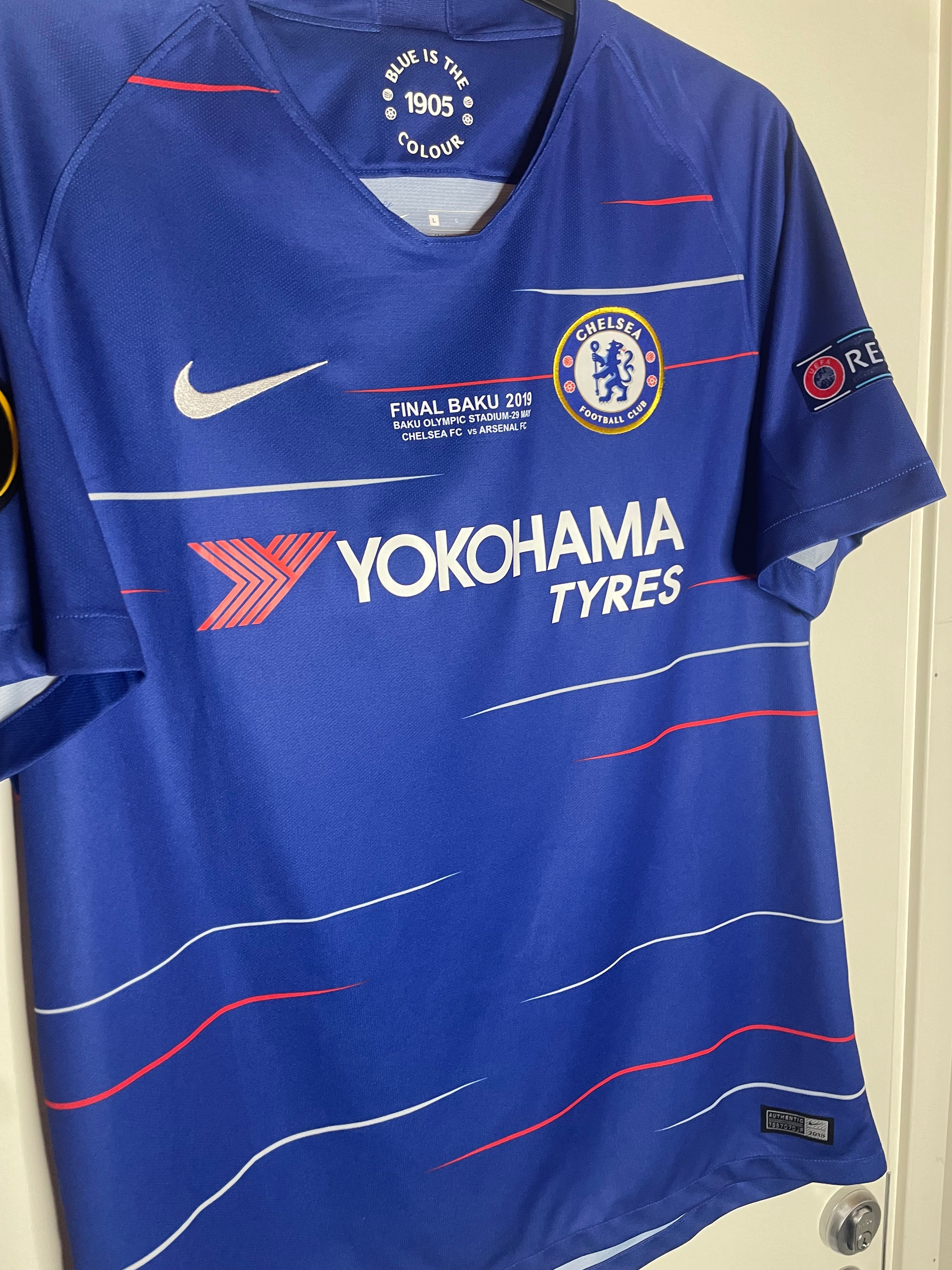 Chelsea 2018-19 UEL Final Hemmatröja Hazard #10 Large