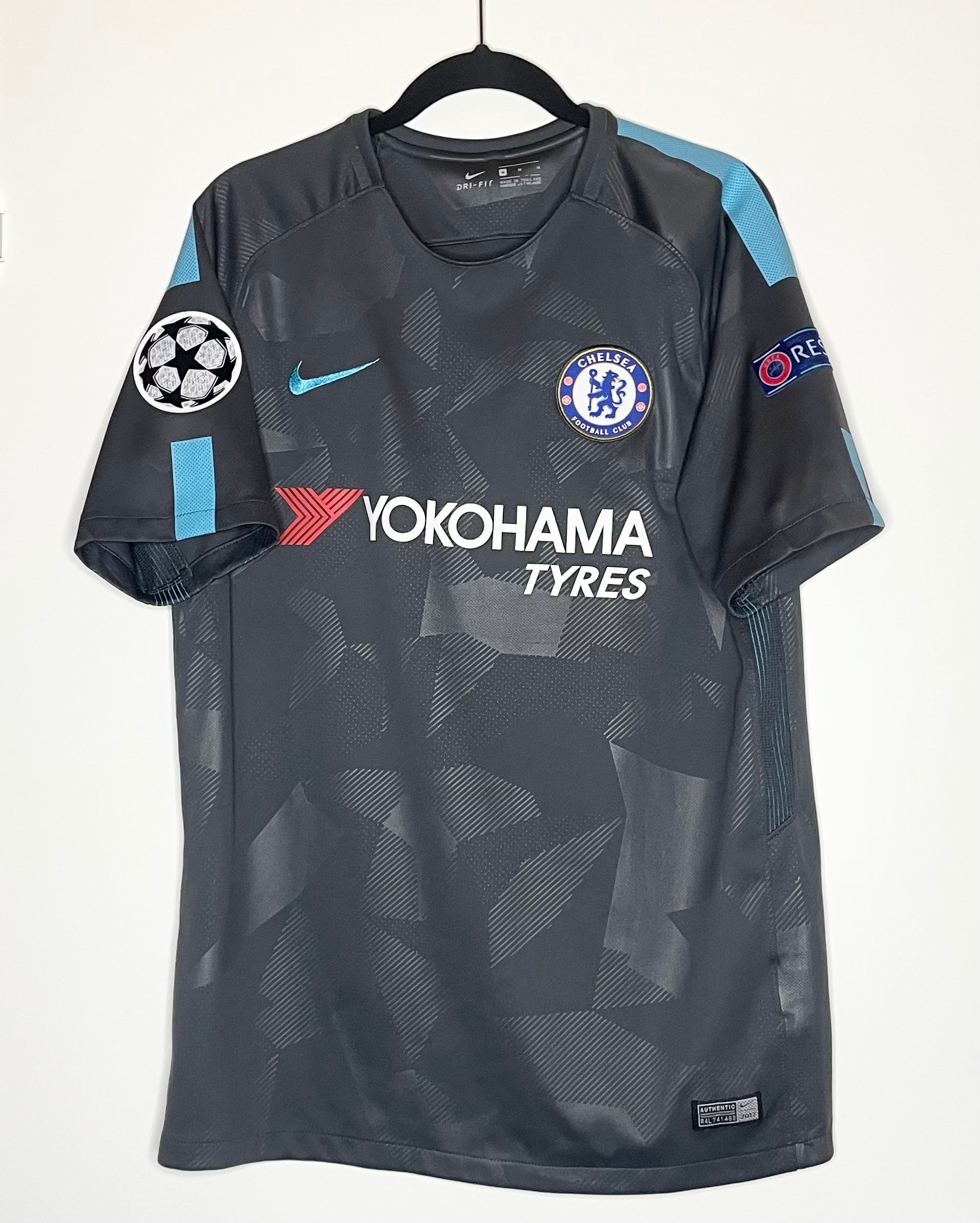 Chelsea 2017-18 UCL Bortatröja Kante #7 Medium