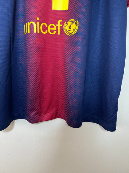 FC Barcelona 2012-13 Home Shirt Fabregas #4 XXL