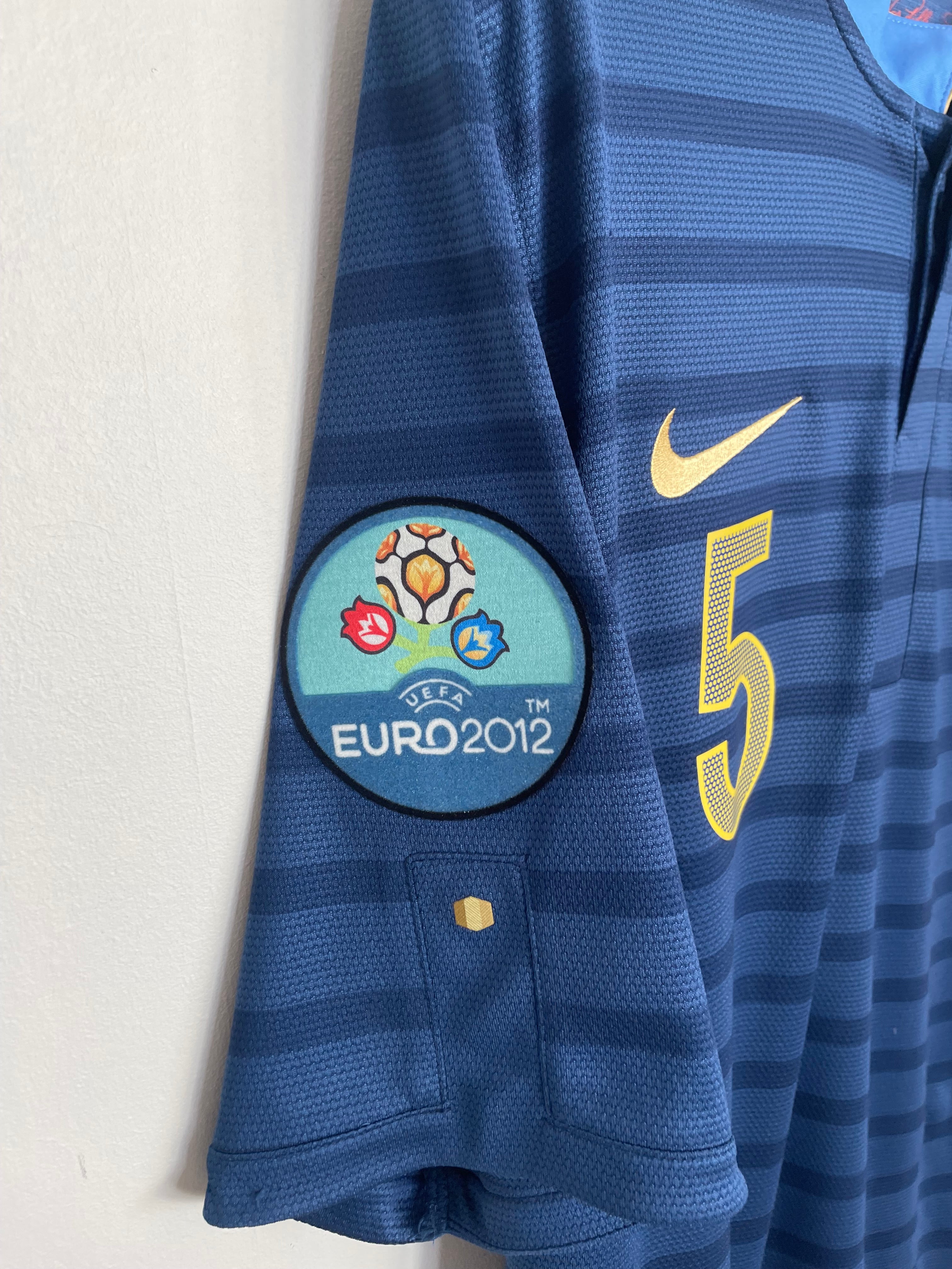 France 2012 EURO BNWT Home Shirt Mexes #5 Medium