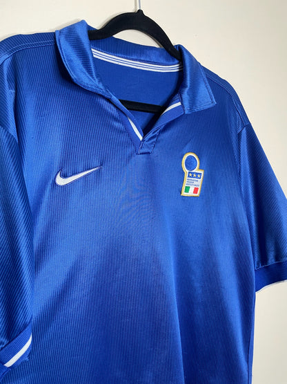 Italy 1998 Home Shirt Maldini #3 Large