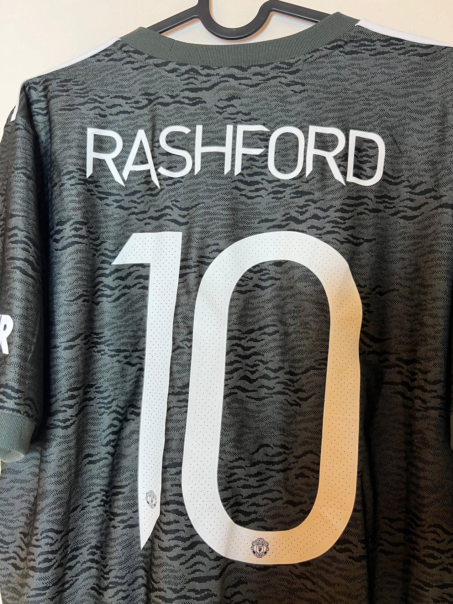 Manchester United 2020-21 Away Shirt Rashford #10 Large