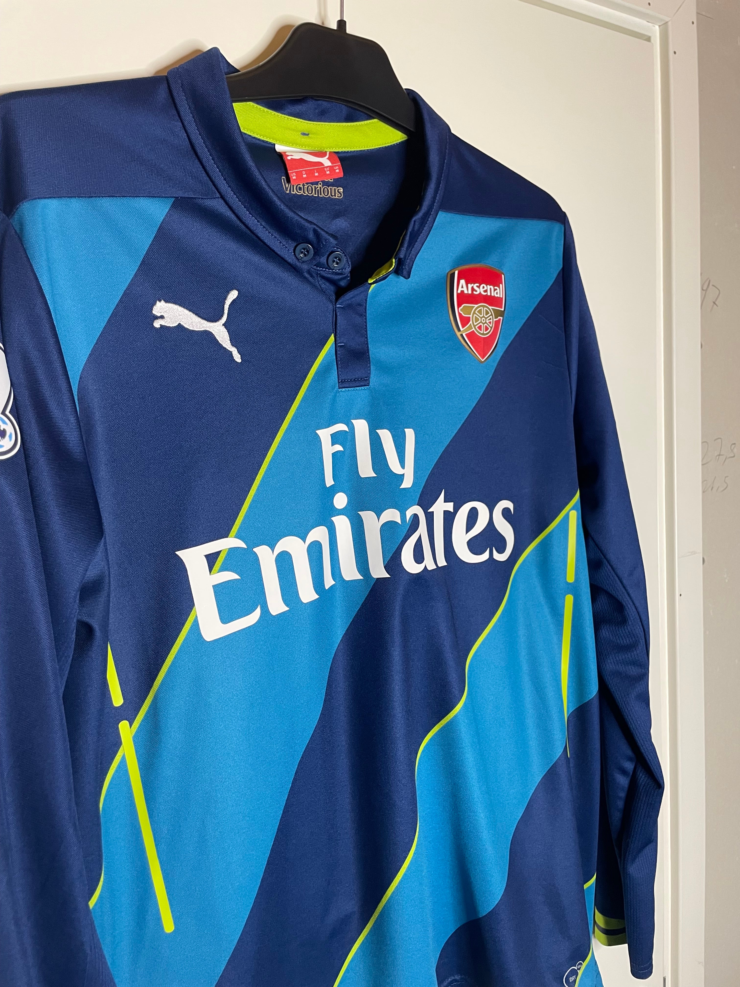 Arsenal 2014-15 Långärmad Bortatröja Sanchez #17 Medium