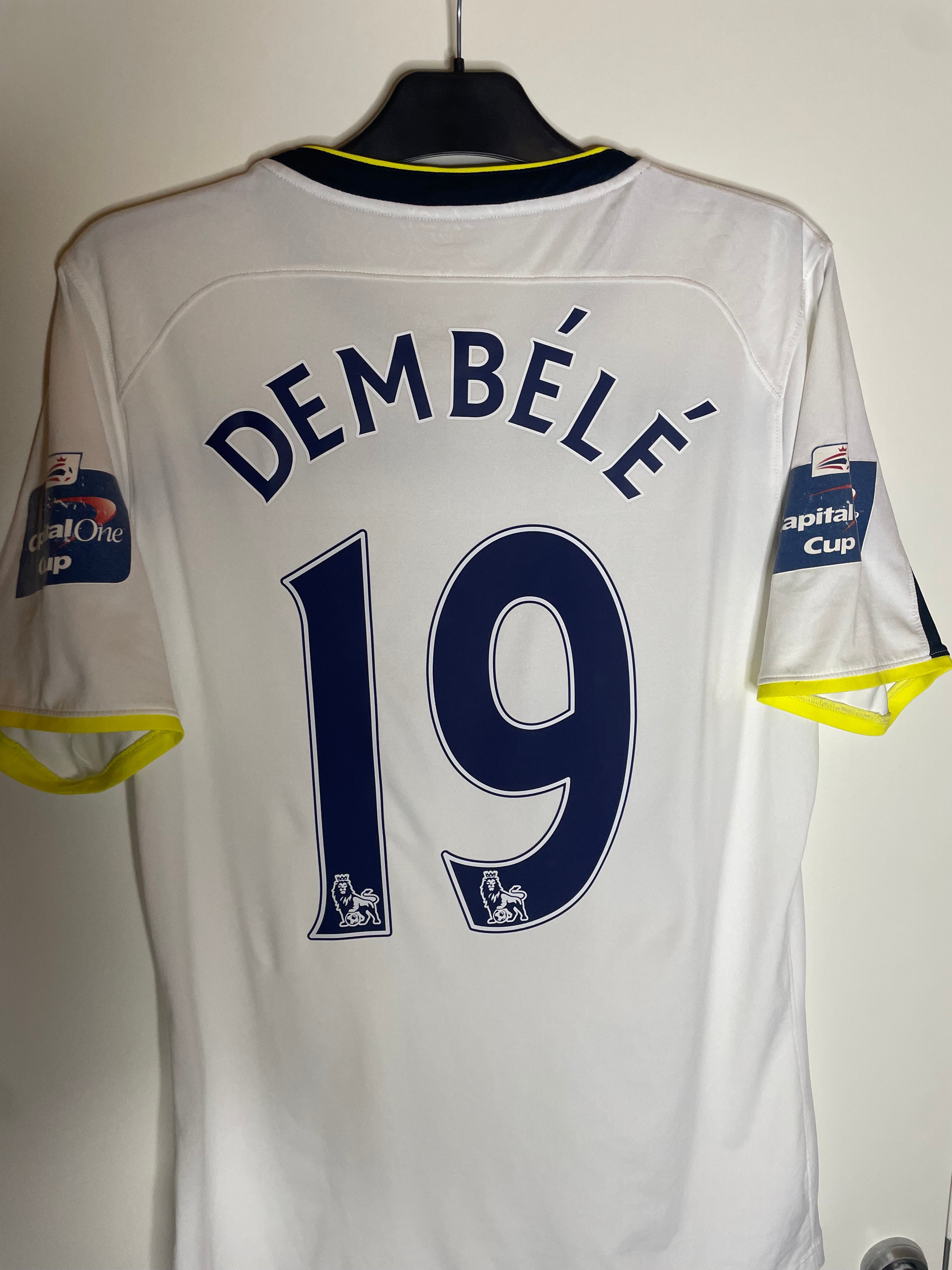 Tottenham Hotspur 2014-15 Cup Final Hemmatröja Dembélé #19 Large