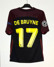 Manchester City 2016-17 UCL Bortatröja De Bruyne #17 Medium
