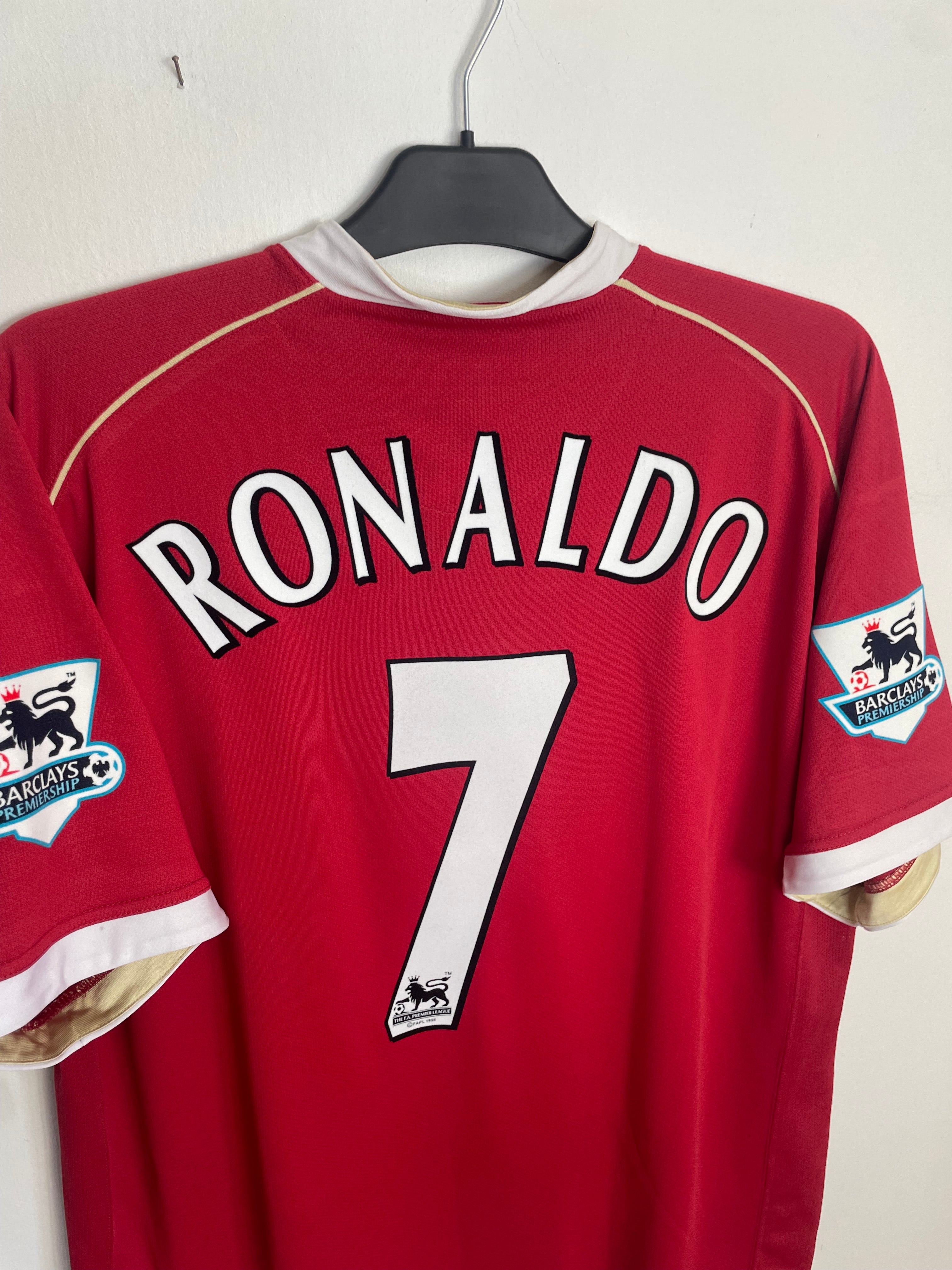 Manchester United 2006-07 Home Shirt Ronaldo #7 XL