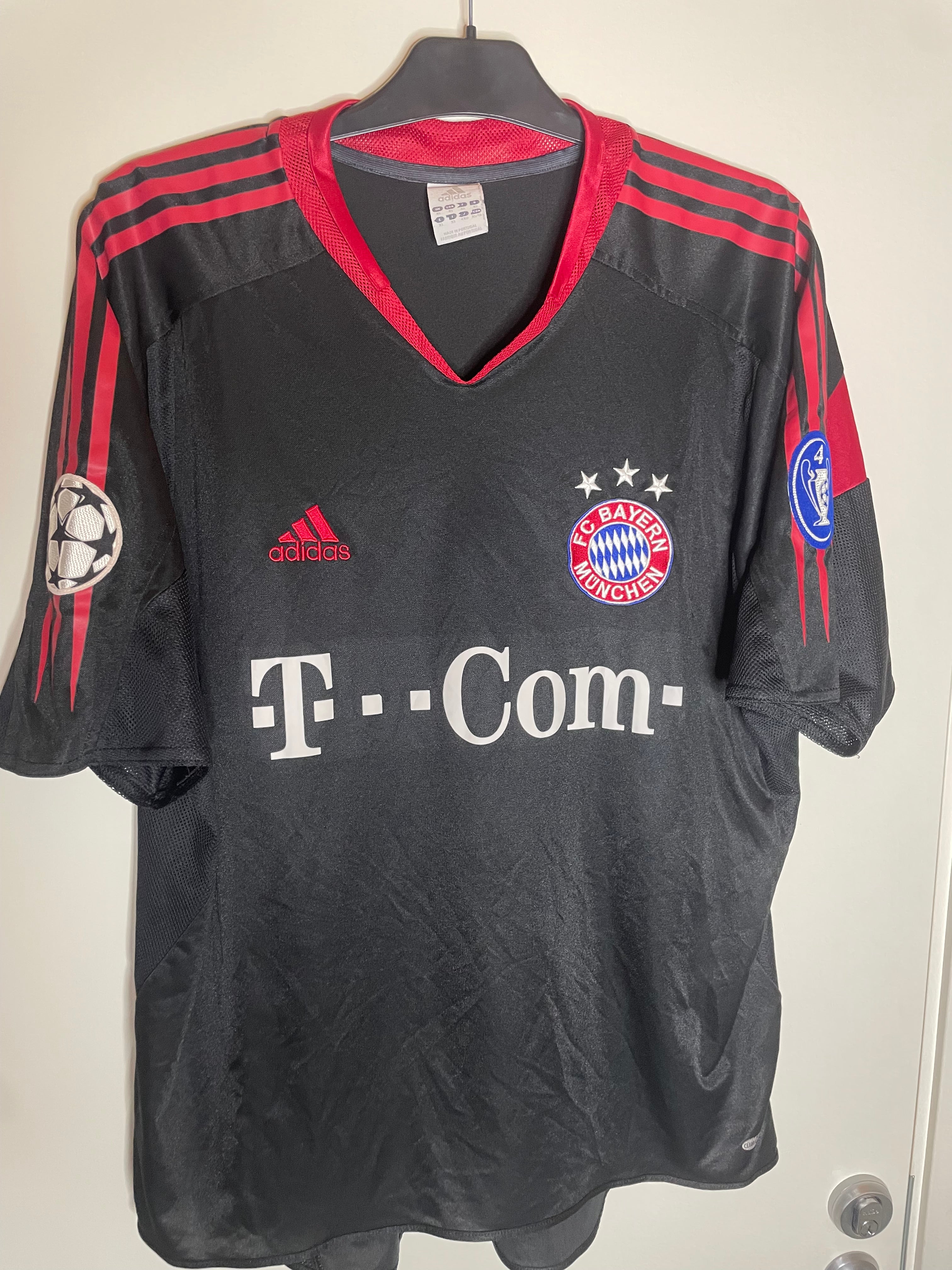 Bayern Munich 2004-05 UCL Tredjetröja Schweinsteiger #31 XL