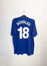 Manchester United 2008-09 Third Shirt Scholes #18 XL