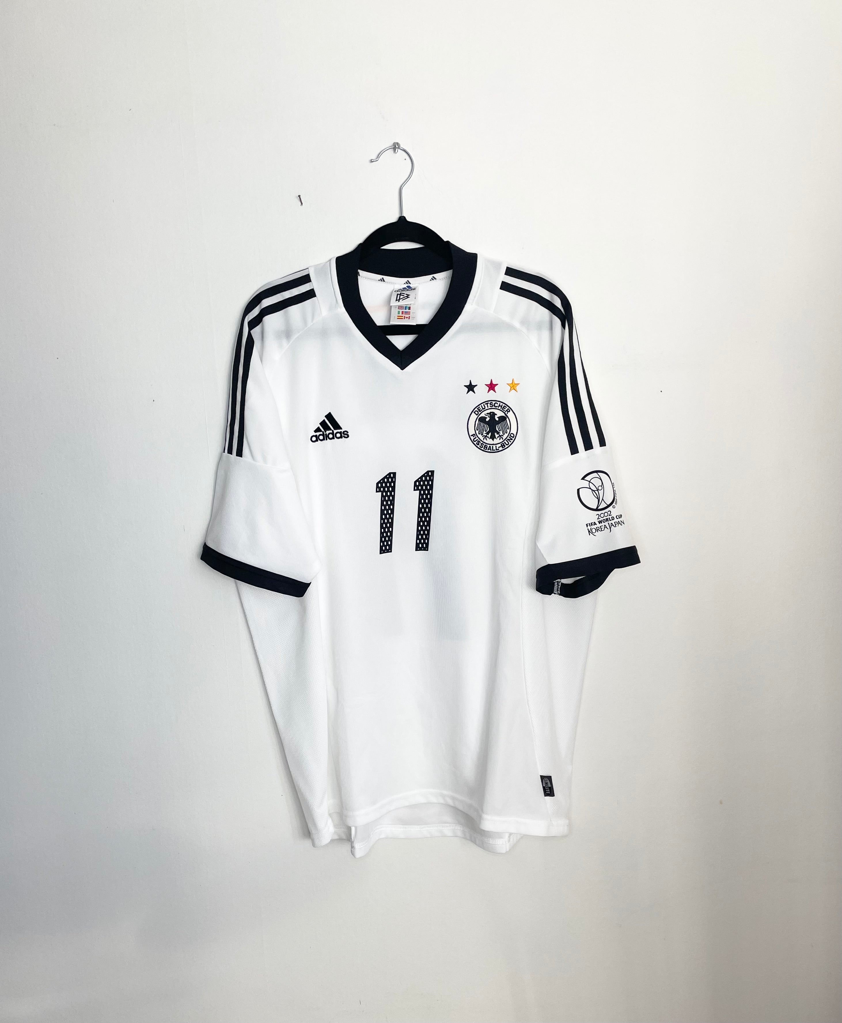 Germany 2002 World Cup Home Shirt Klose #11 Large