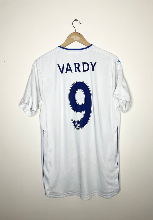 Leicester City 2016-17 Away Shirt Vardy #9 Large