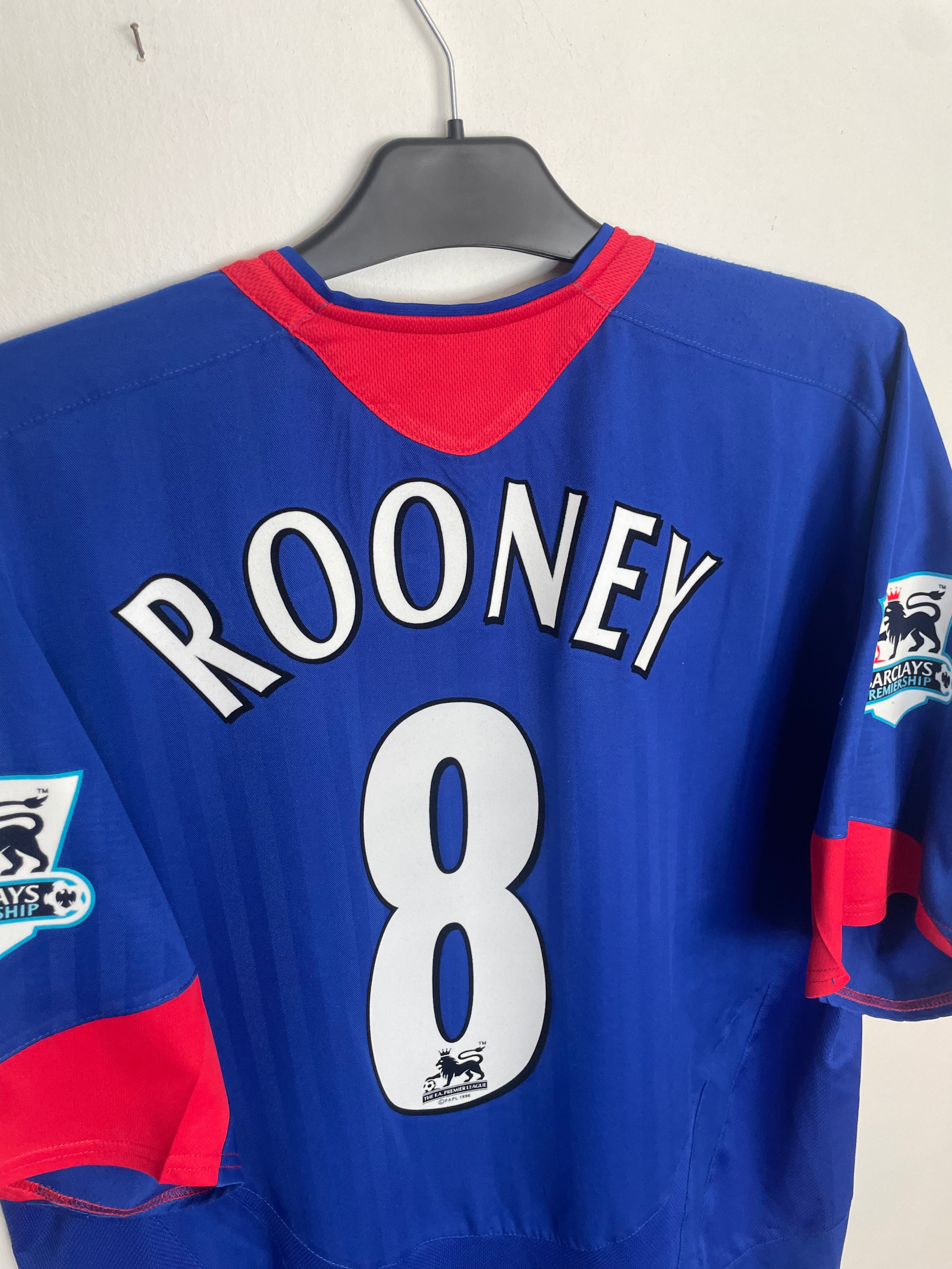 Manchester United 2005-06 Away Shirt Rooney #8 XL