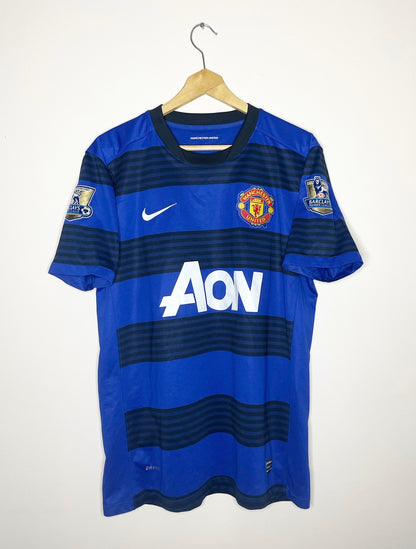 Manchester United 2011-12 Away Shirt Pogba #42 Large