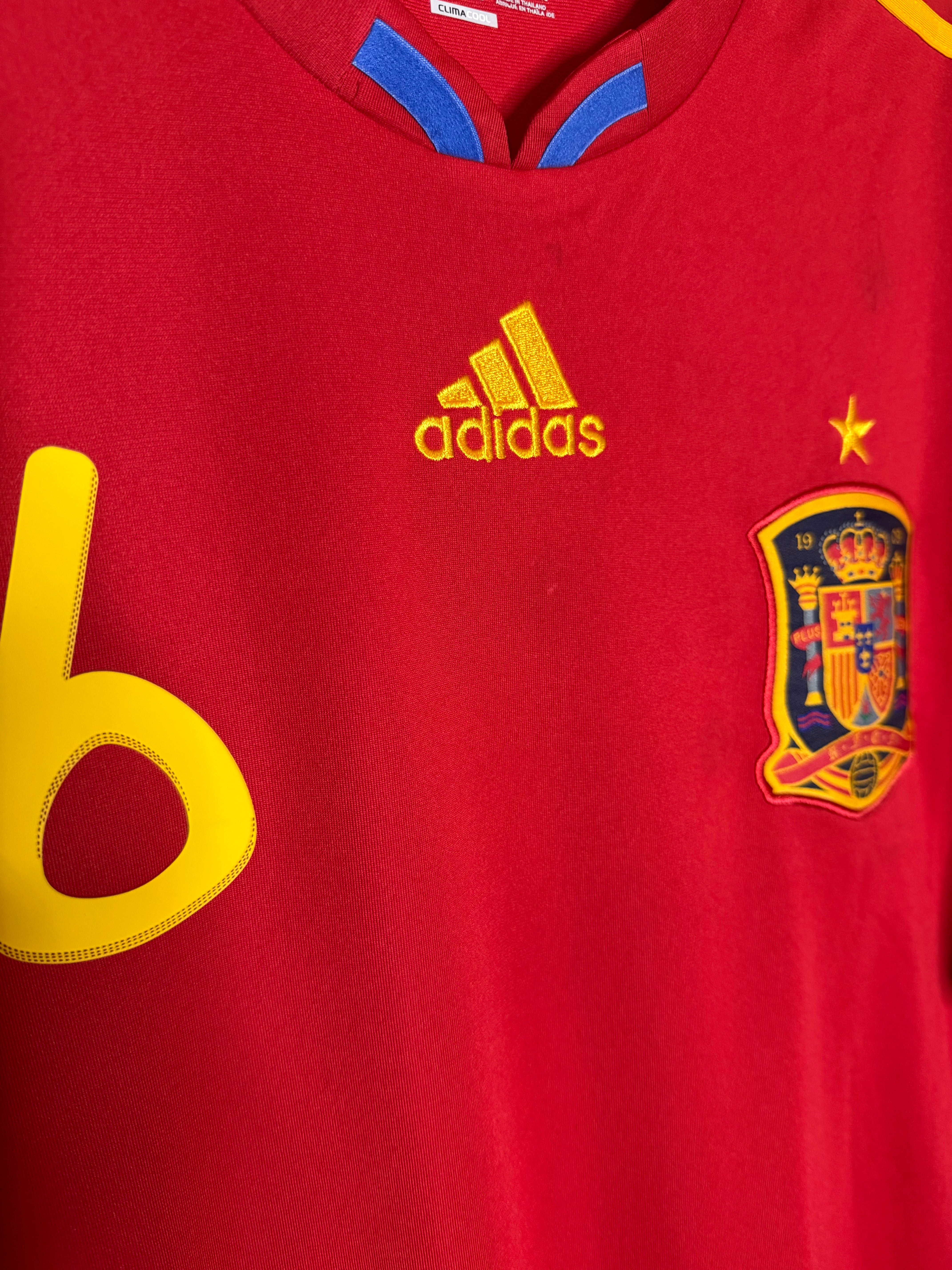 Spanien VM 2010 Hemmatröja Iniesta #6 Large