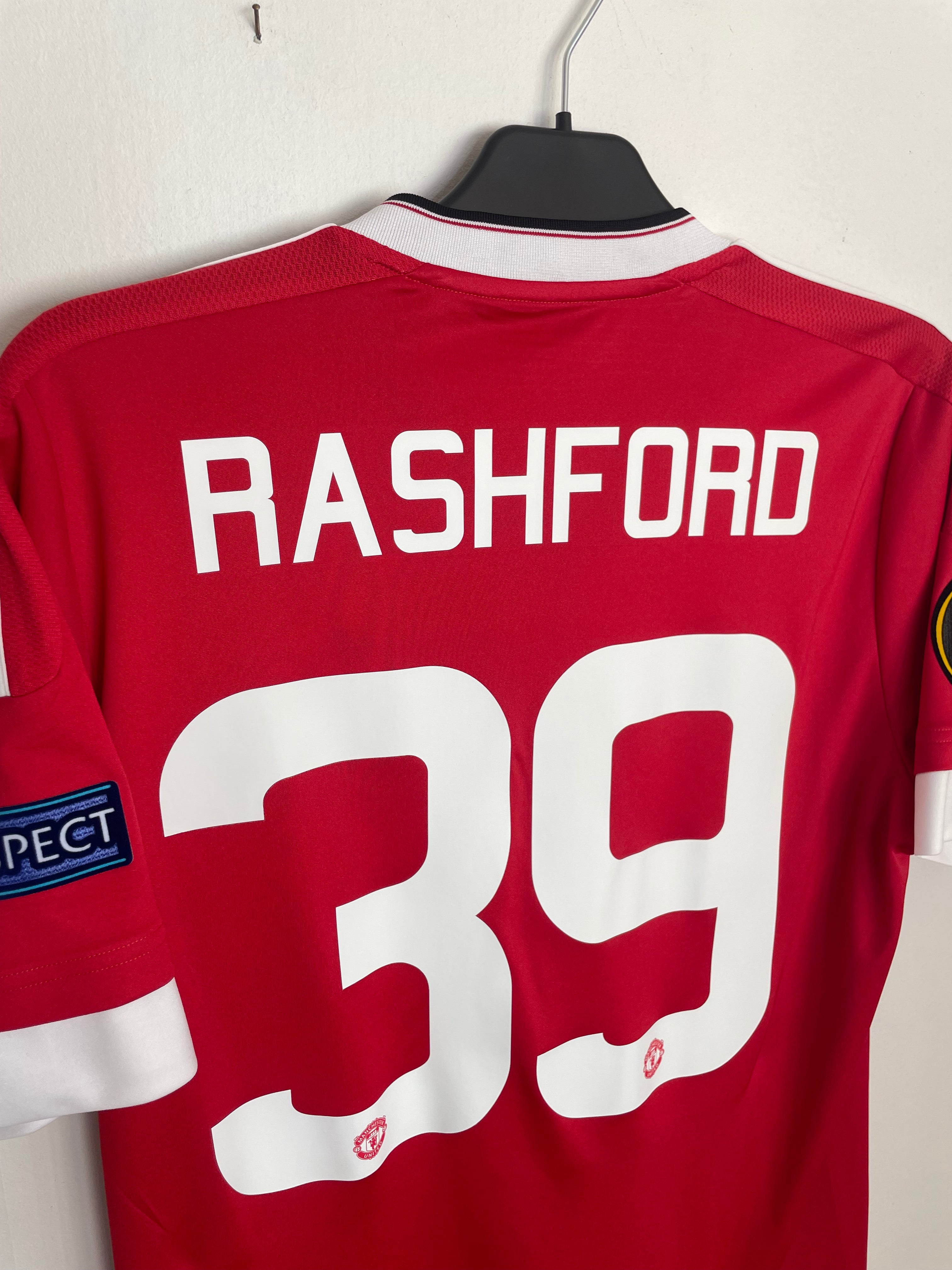 Manchester United 2015-16 Home Shirt Rashford #39 Medium