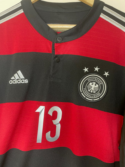 Germany 2014 World Cup Away Shirt Muller #13 XL