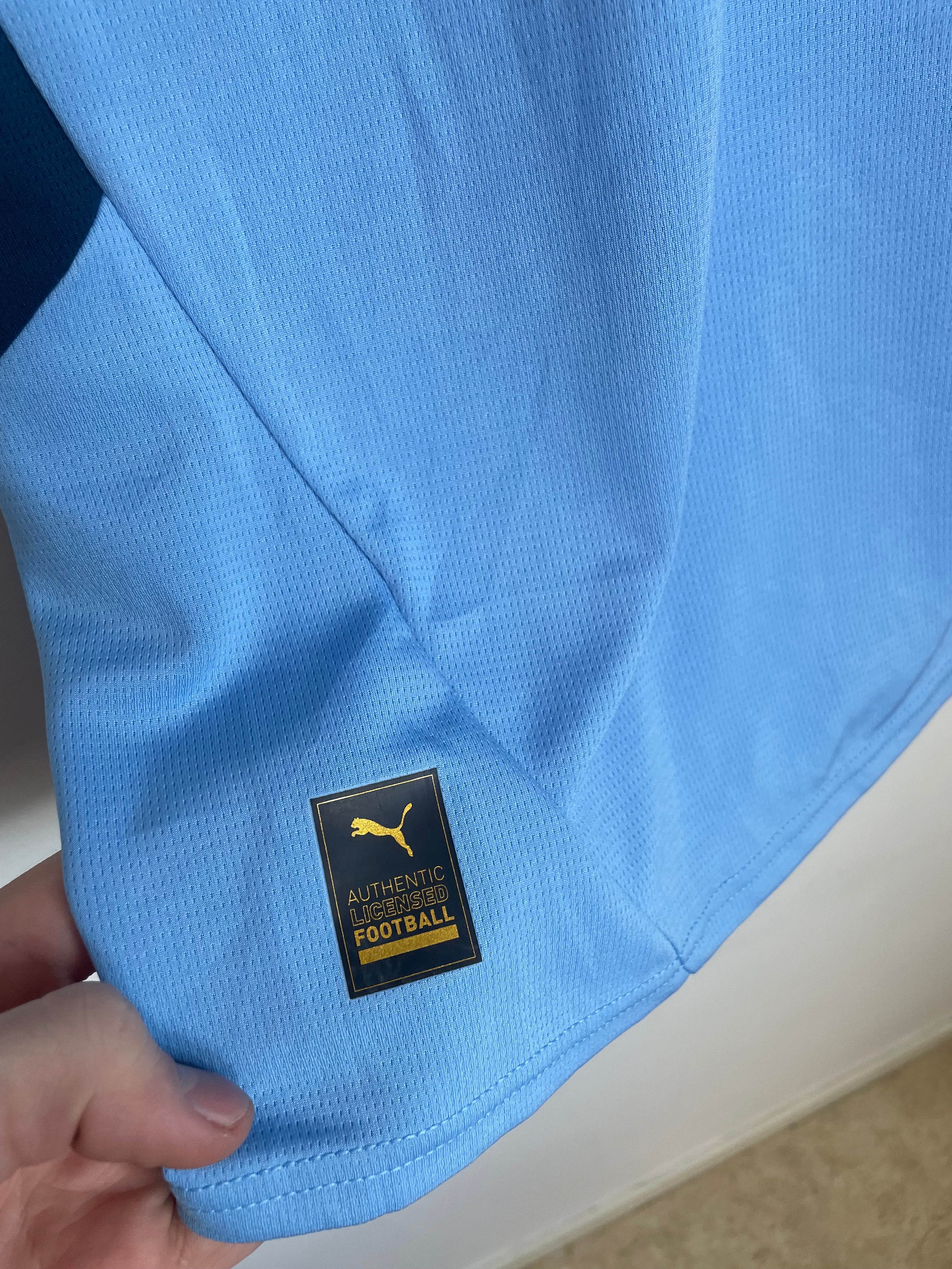 Manchester City 2024-25 UCL Home Shirt Haaland #9 Small