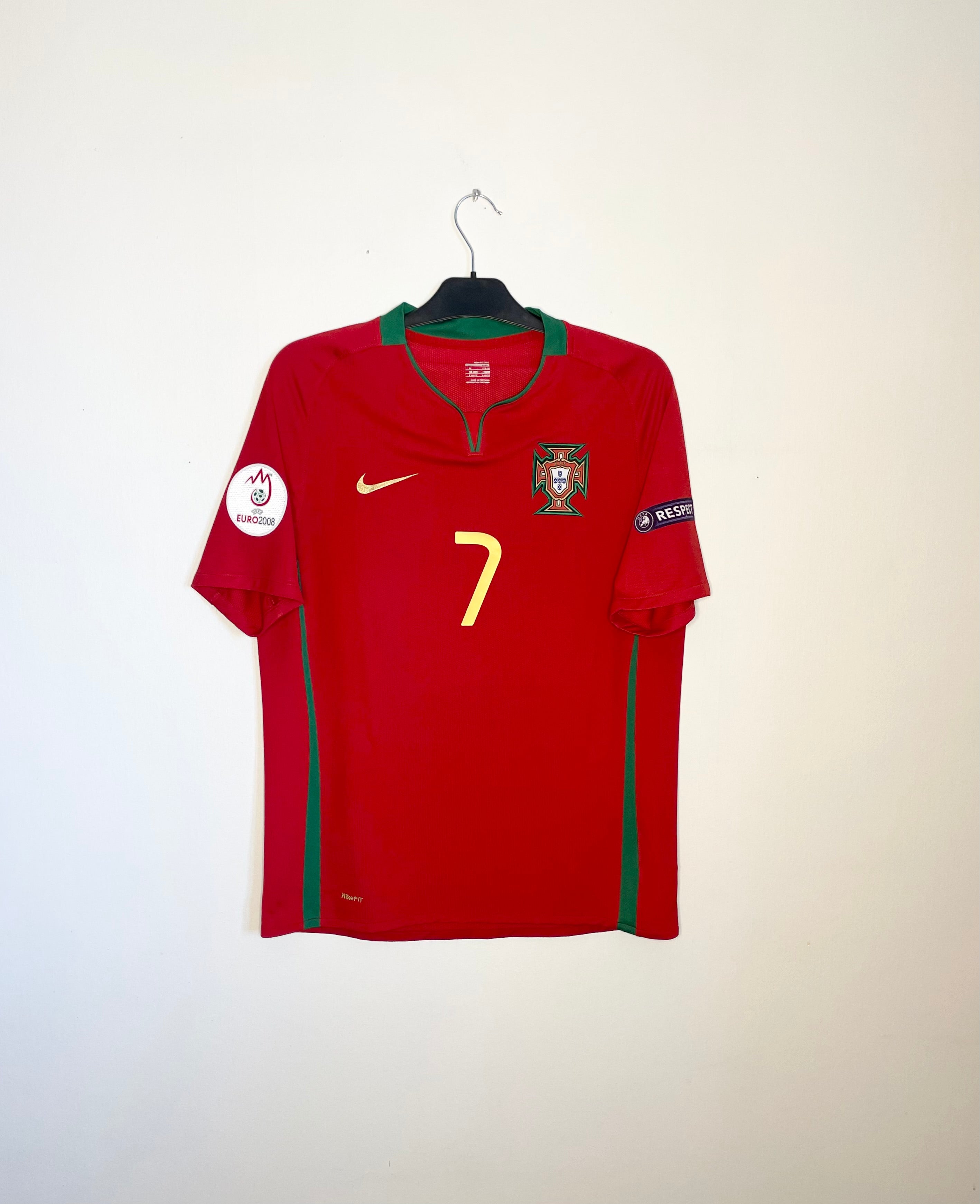 Portugal 2008 EURO Hemmatröja Ronaldo #7 Medium