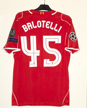 Liverpool 2014-15 UCL Hemmatröja Balotelli #45 Large