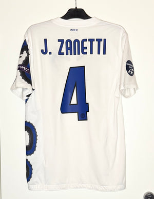 Inter Milan 2010-11 Bortatröja Zanetti #4 Medium