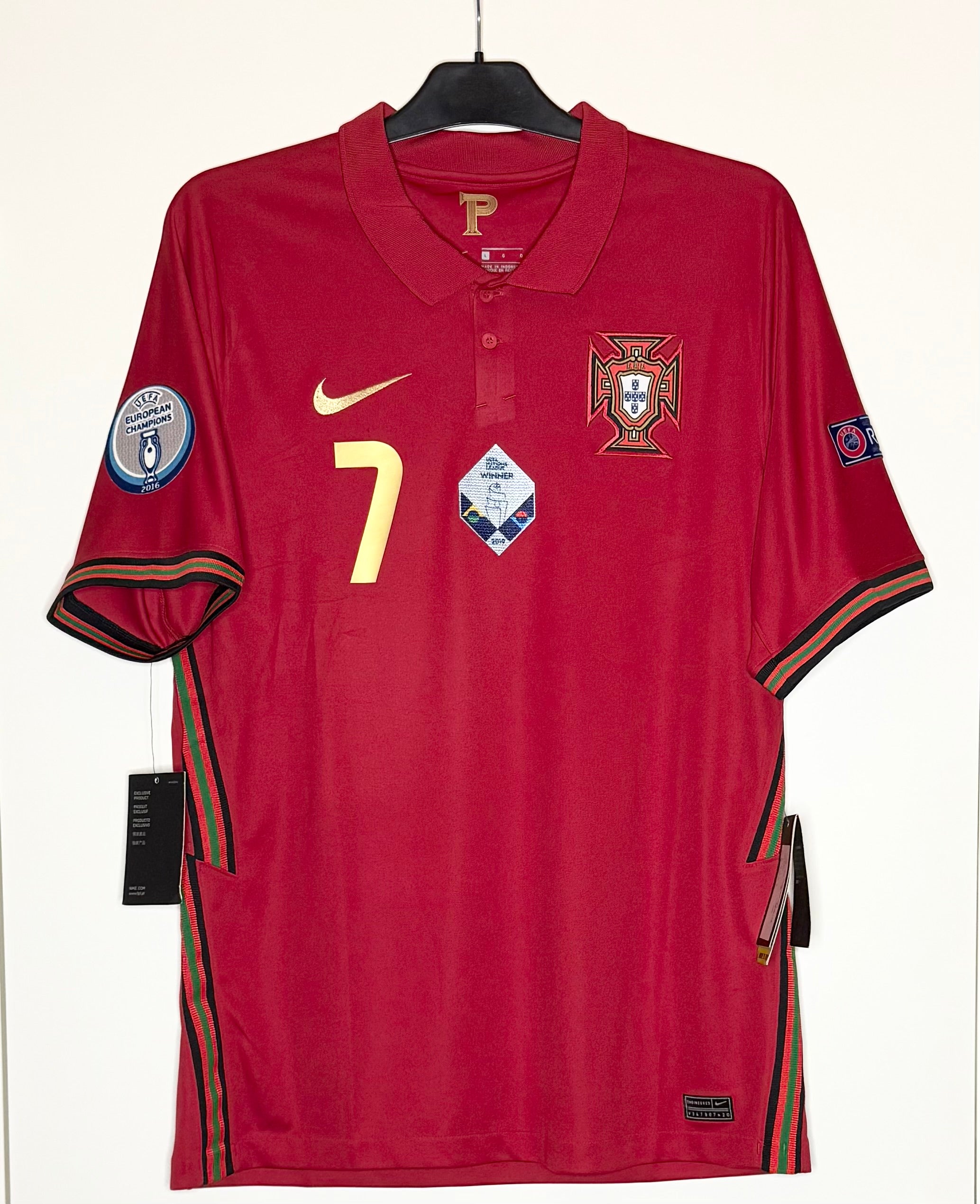 Portugal 2020-21 EURO 2020 BNWT Hemmatröja Ronaldo #7 Large