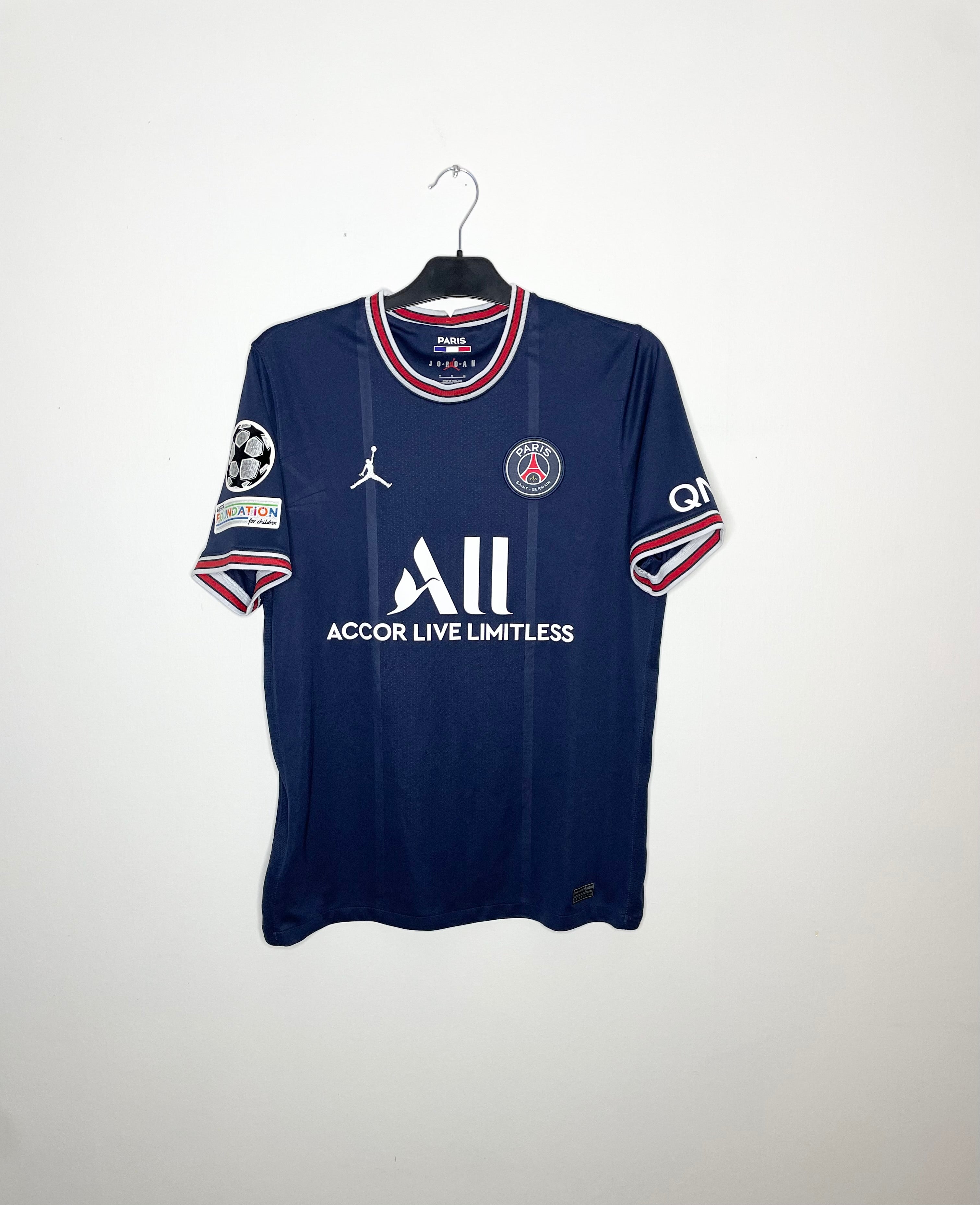 Paris Saint-Germain 2021-22 UCL Hemmatröja Messi #30 Medium