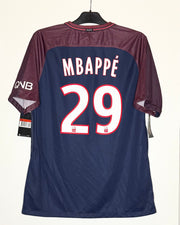 Paris Saint-Germain 2017-18 BNWT Hemmatröja Mbappe #29 Large