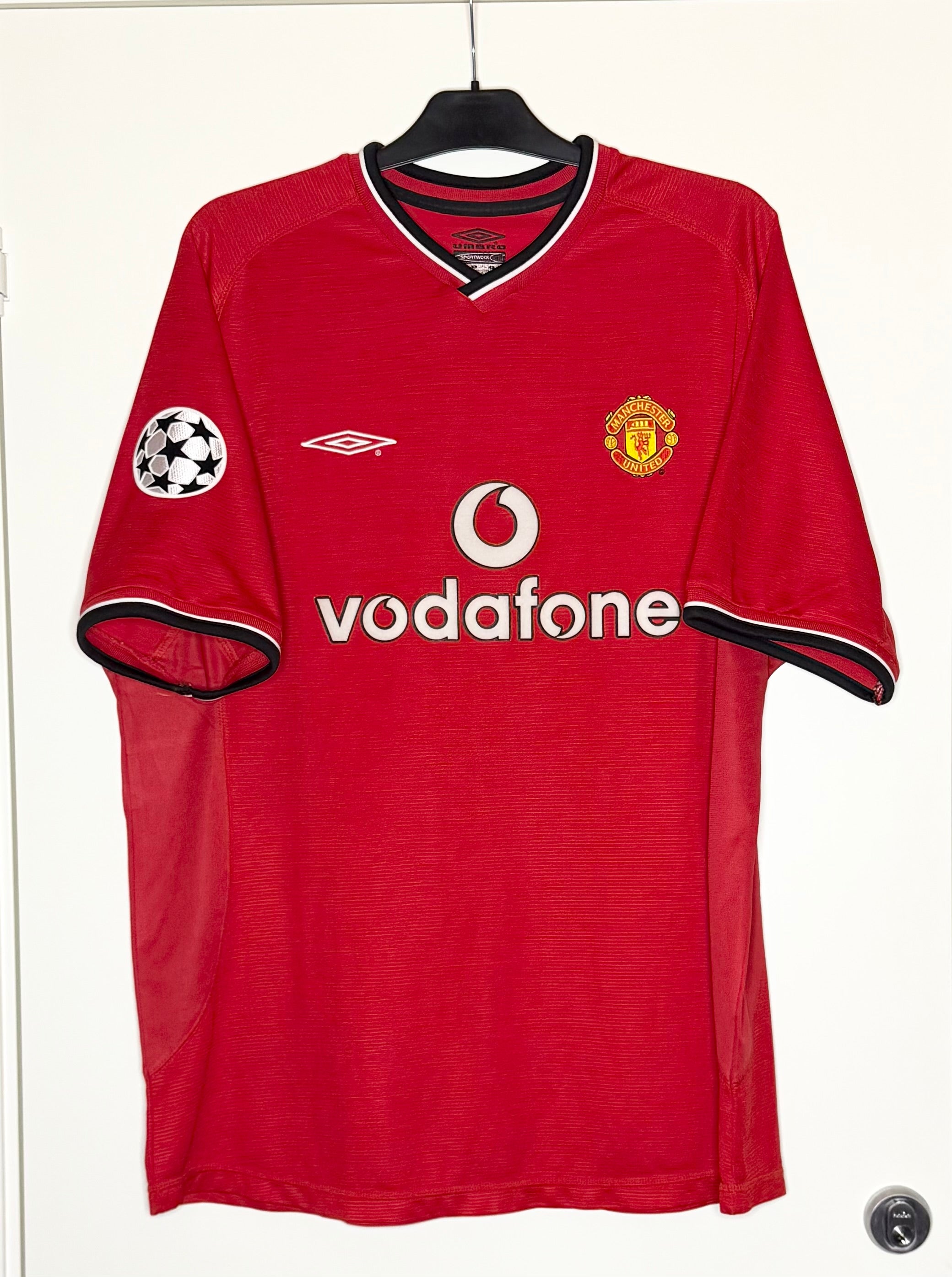 Manchester United 2000-02 UCL Hemmatröja Solskjaer #20 XL