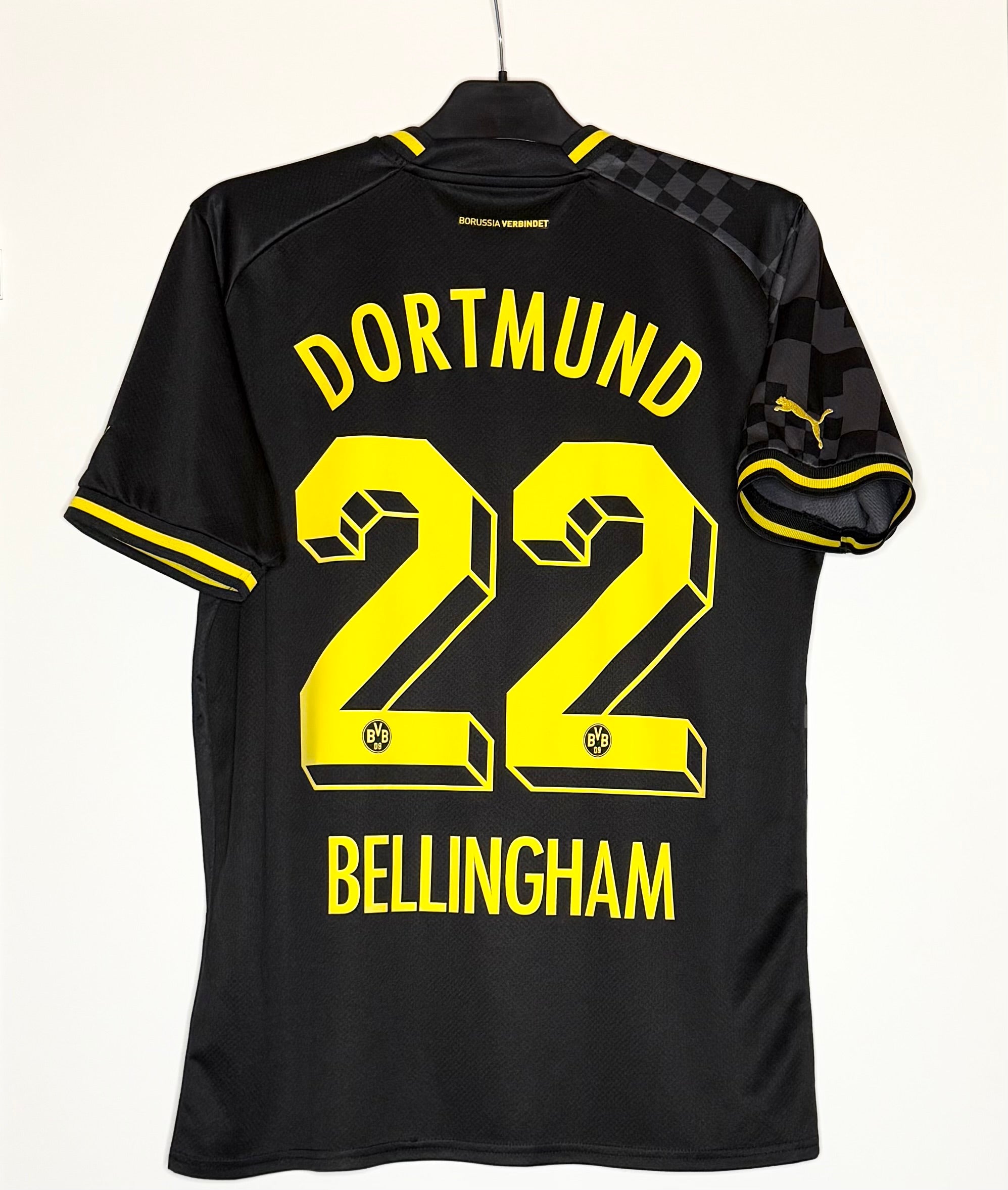 Borussia Dortmund 2022-23 Bortatröja Bellingham #22 Medium