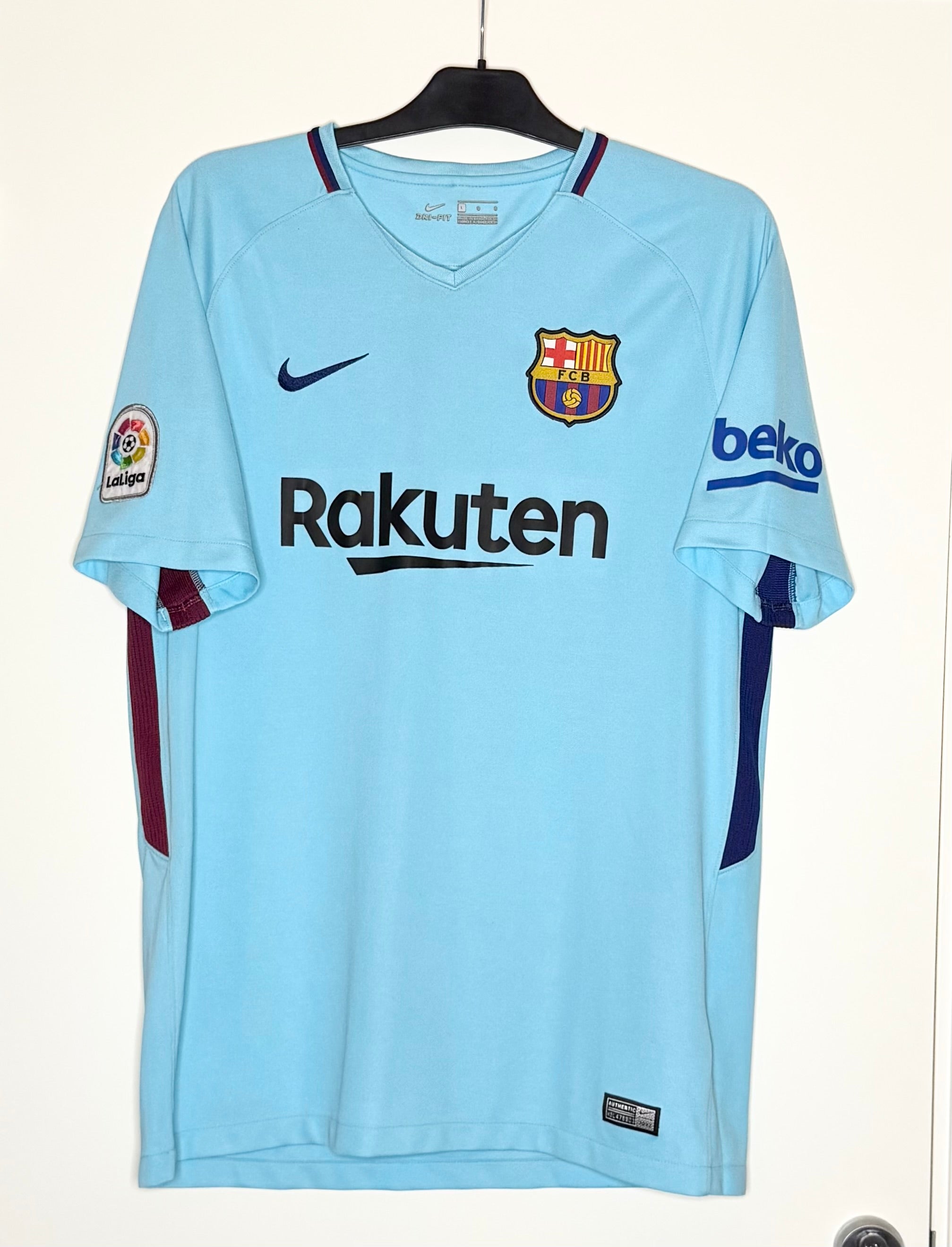 FC Barcelona 2017-18 Bortatröja Messi #10 Large