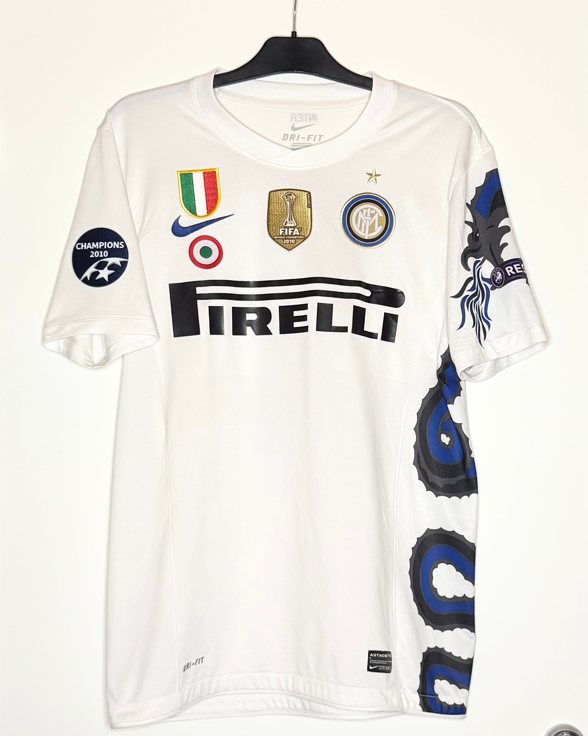 Inter Milan 2010-11 Bortatröja Zanetti #4 Medium
