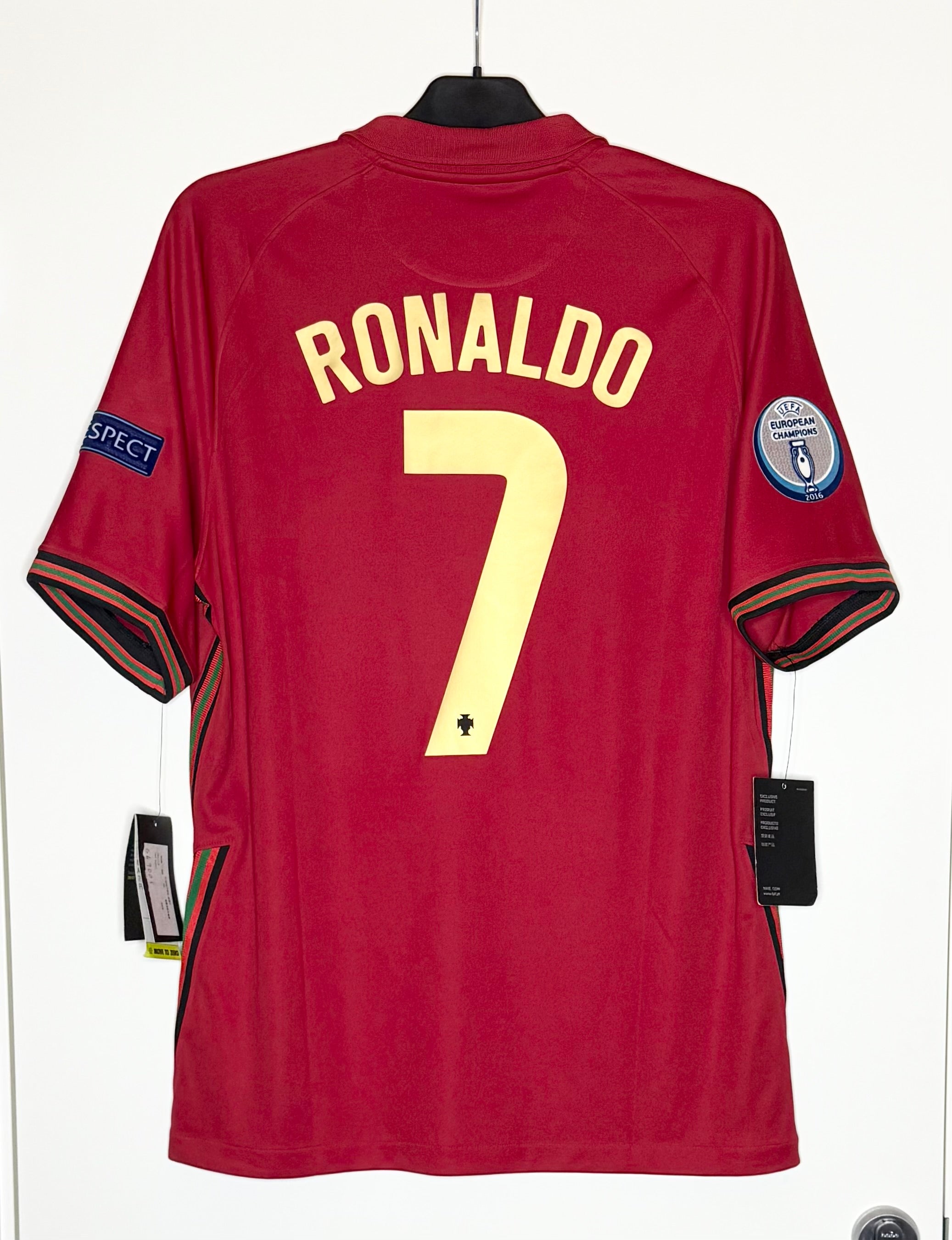 Portugal 2020-21 EURO 2020 BNWT Hemmatröja Ronaldo #7 Large
